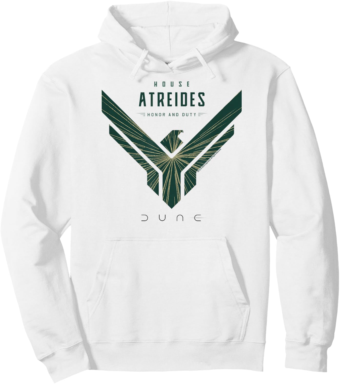 Dune House Atreidas Hoodie - Hoodie | White