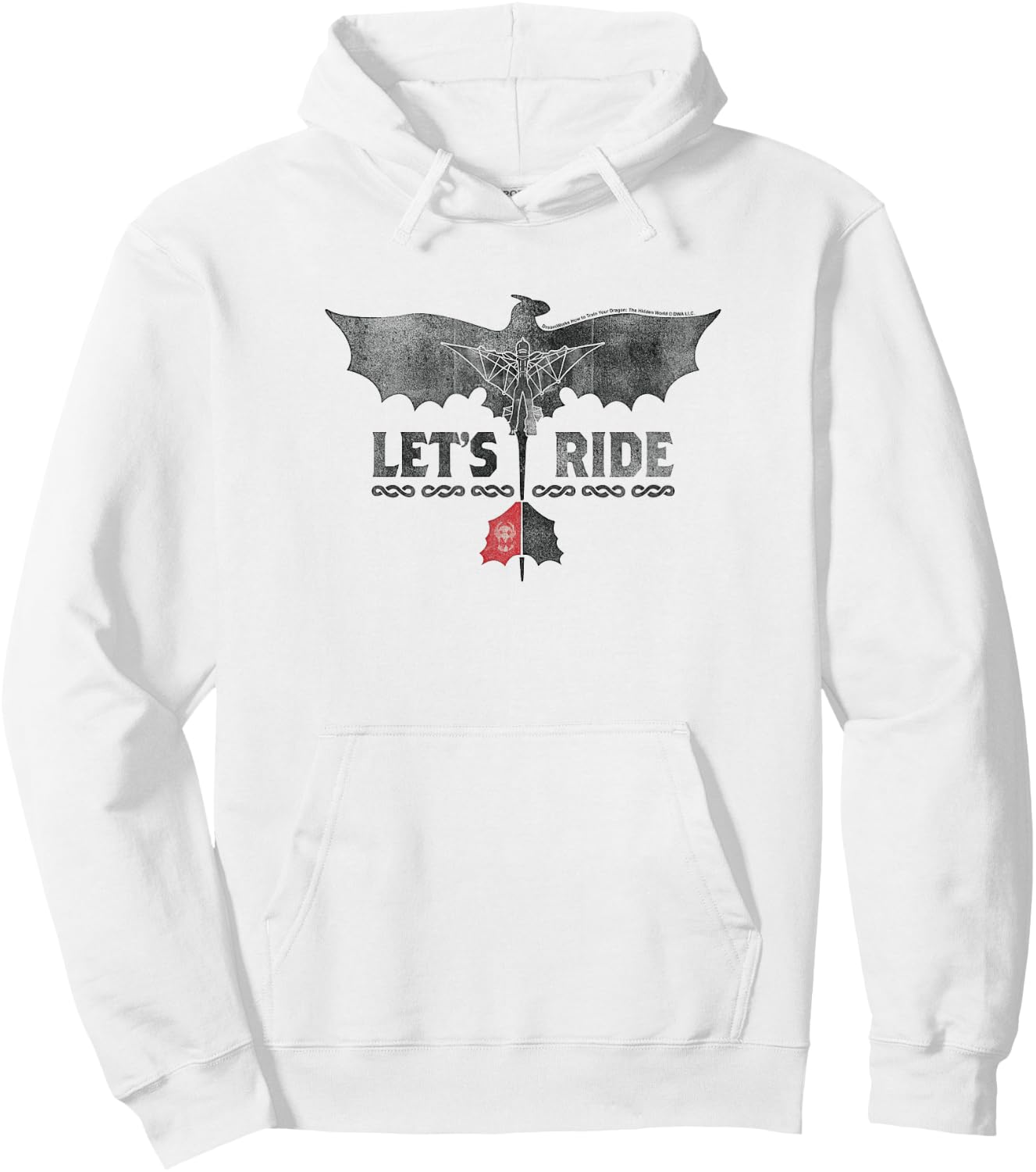 DreamWorks Dragons Let's Ride Hoodie - Hoodie | White