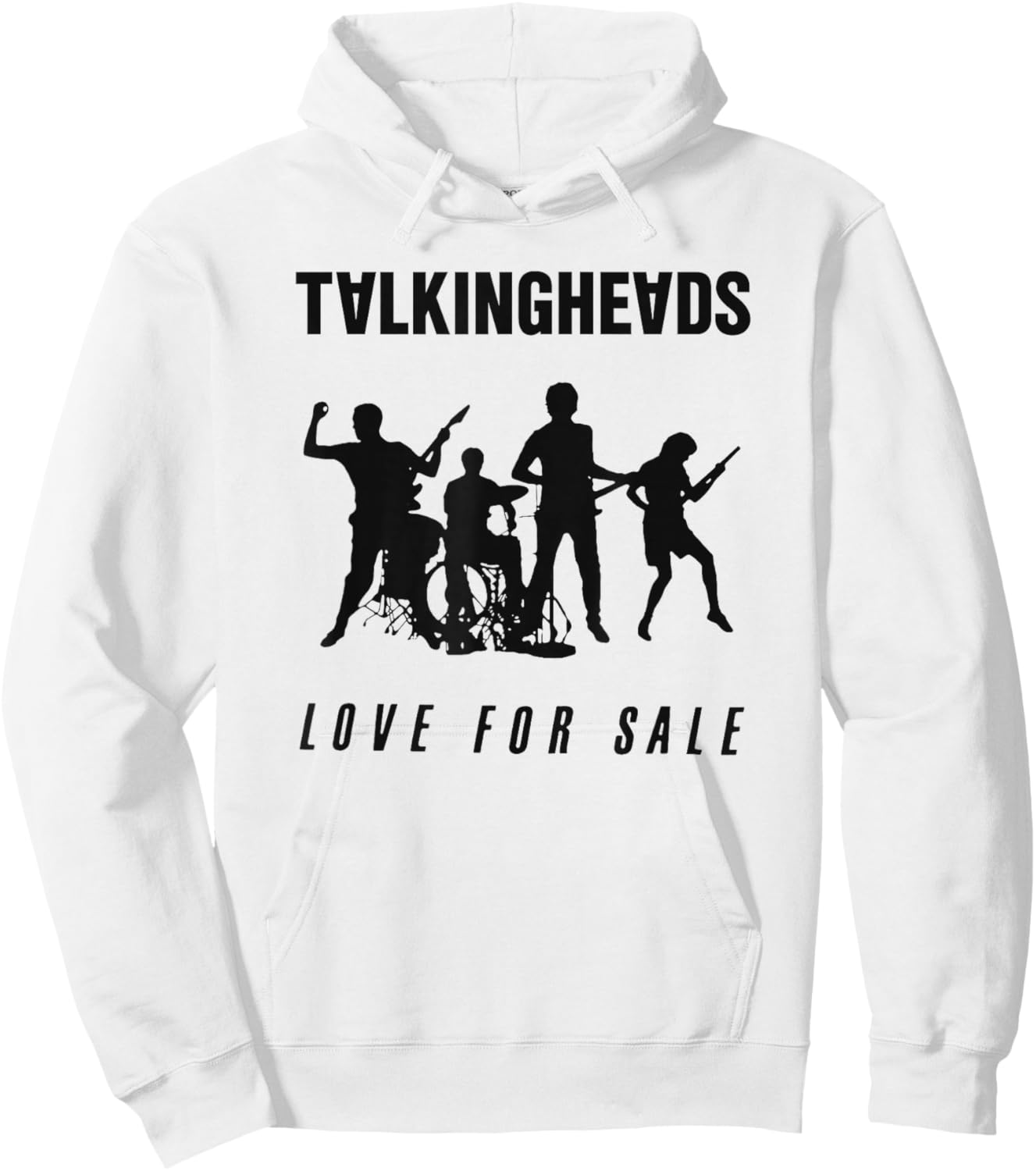 Talking Heads Love For Sale Hoodie - Hoodie | White