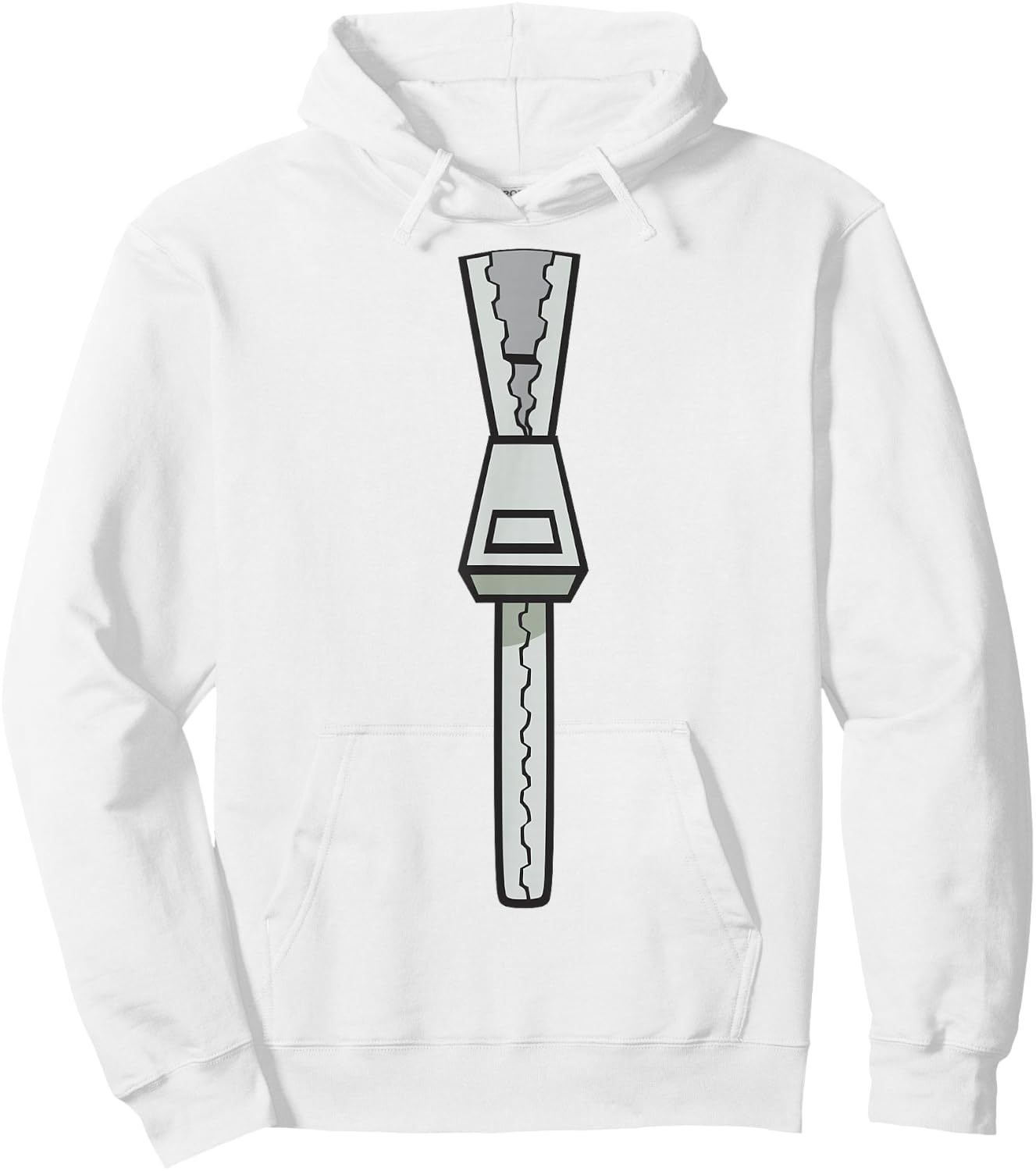 Invader Zim Halloween Gir Zipper Costume Hoodie - Hoodie | White