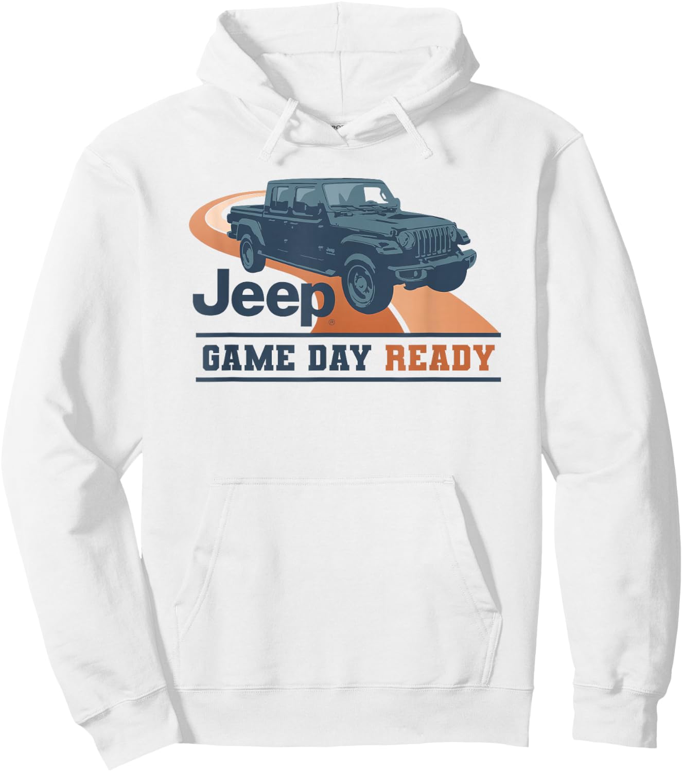 Jeep Game Day Ready Hoodie - Hoodie | White