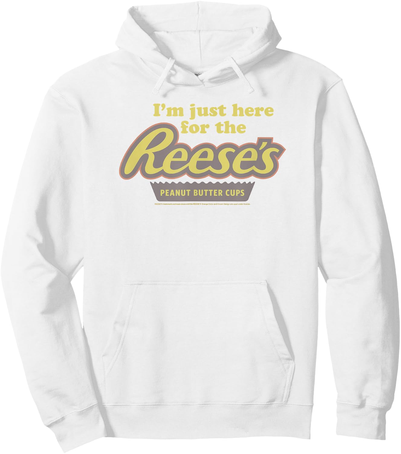 Reese's Just Here Peanut Butter Cups Hoodie - Hoodie | White