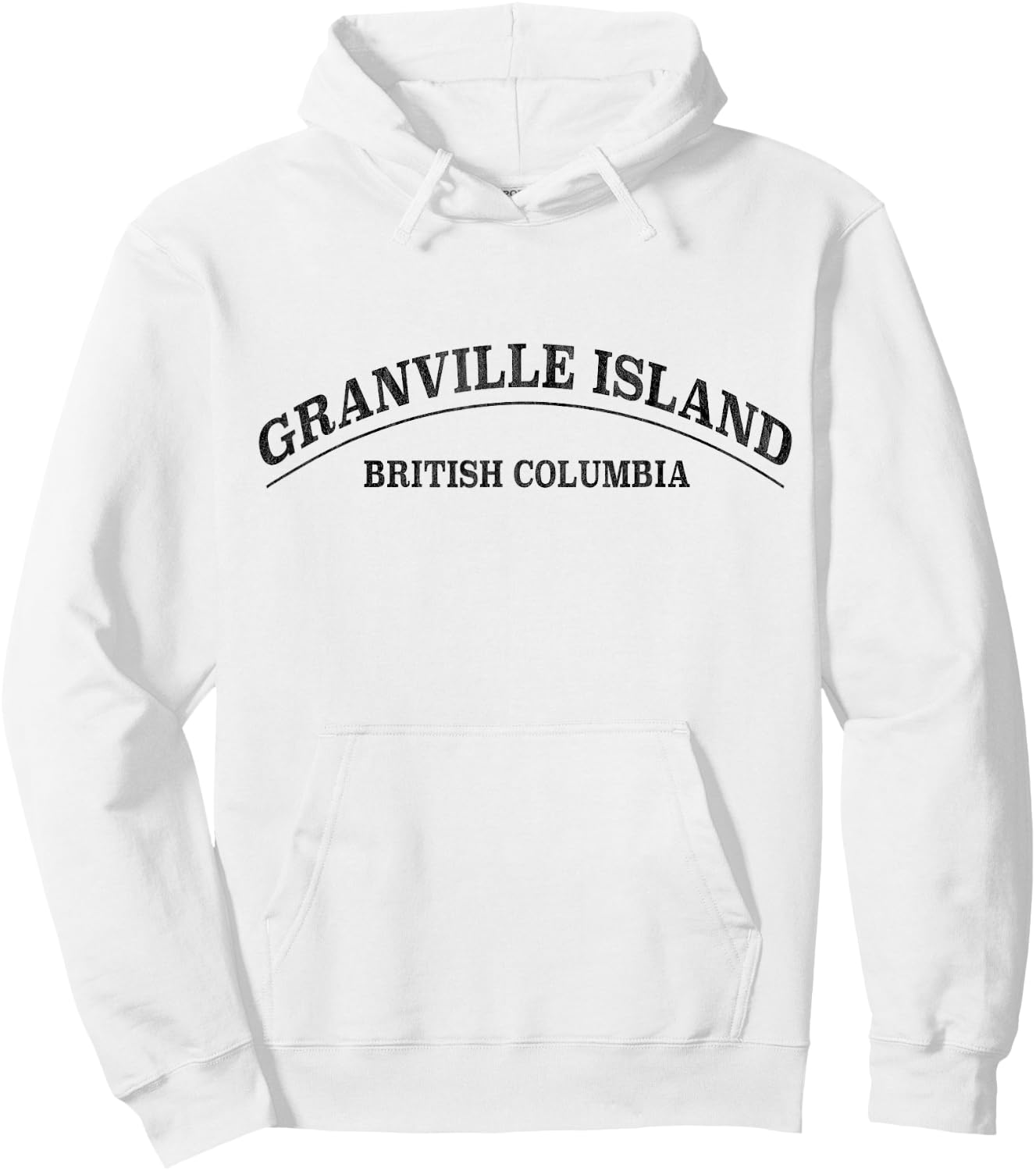 Granville Island Canada - Granville Island British Columbia Hoodie - Hoodie | White