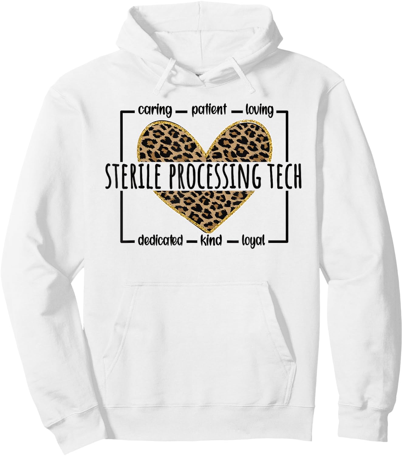 Sterile Processing Tech Sterile Processing Technician Hoodie - Hoodie | White