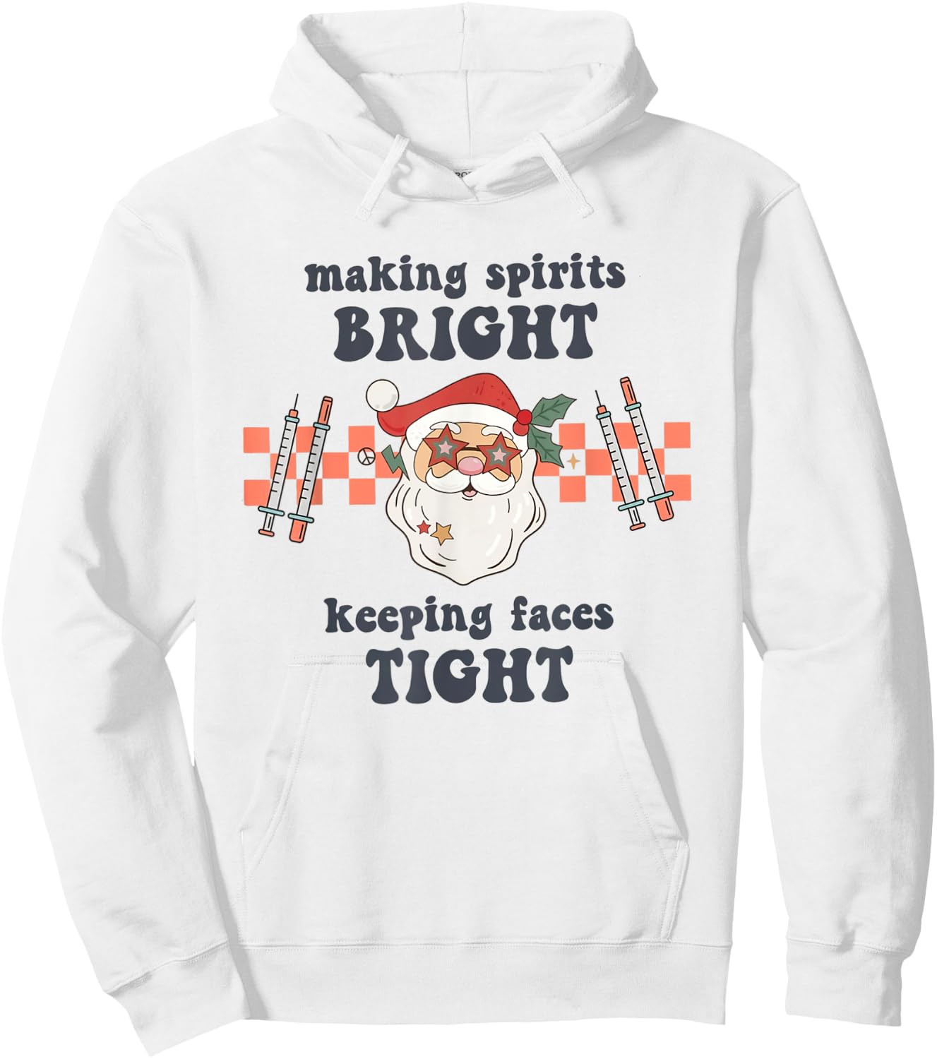 Nurse Injector Christmas Filler Dysport Dealer Cosmetic Hoodie - Hoodie | White