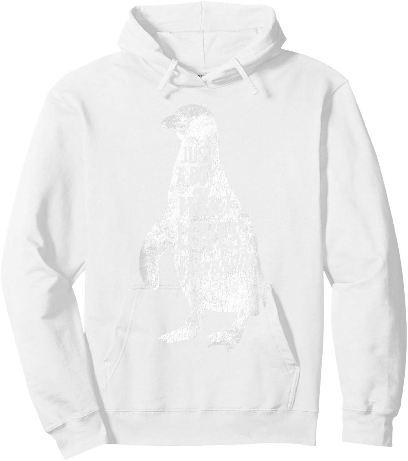 Just A Boy Who Loves Penguins Penguin Costume Hoodie - Hoodie | White