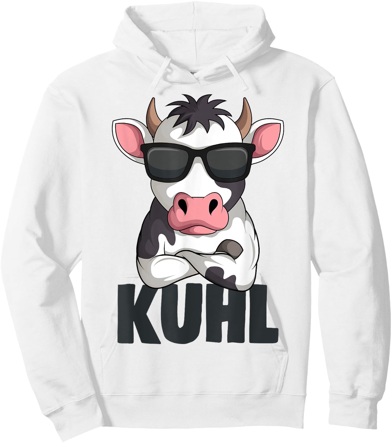 Cow Kuhl Farmers Cows Farmer Children Boys Girls Hoodie - Hoodie | White