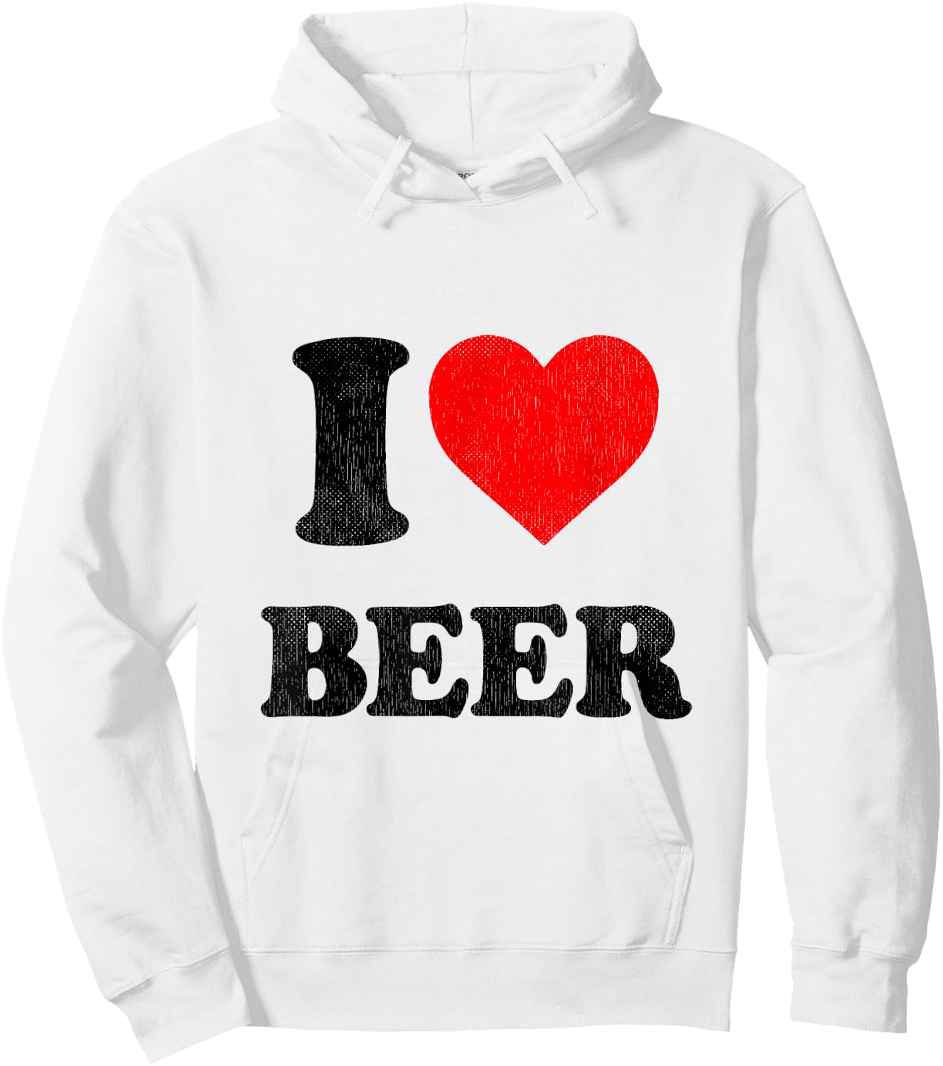 I Heart Beer Shirt For Beer Drinker I Love Beer Hoodie - Hoodie | White