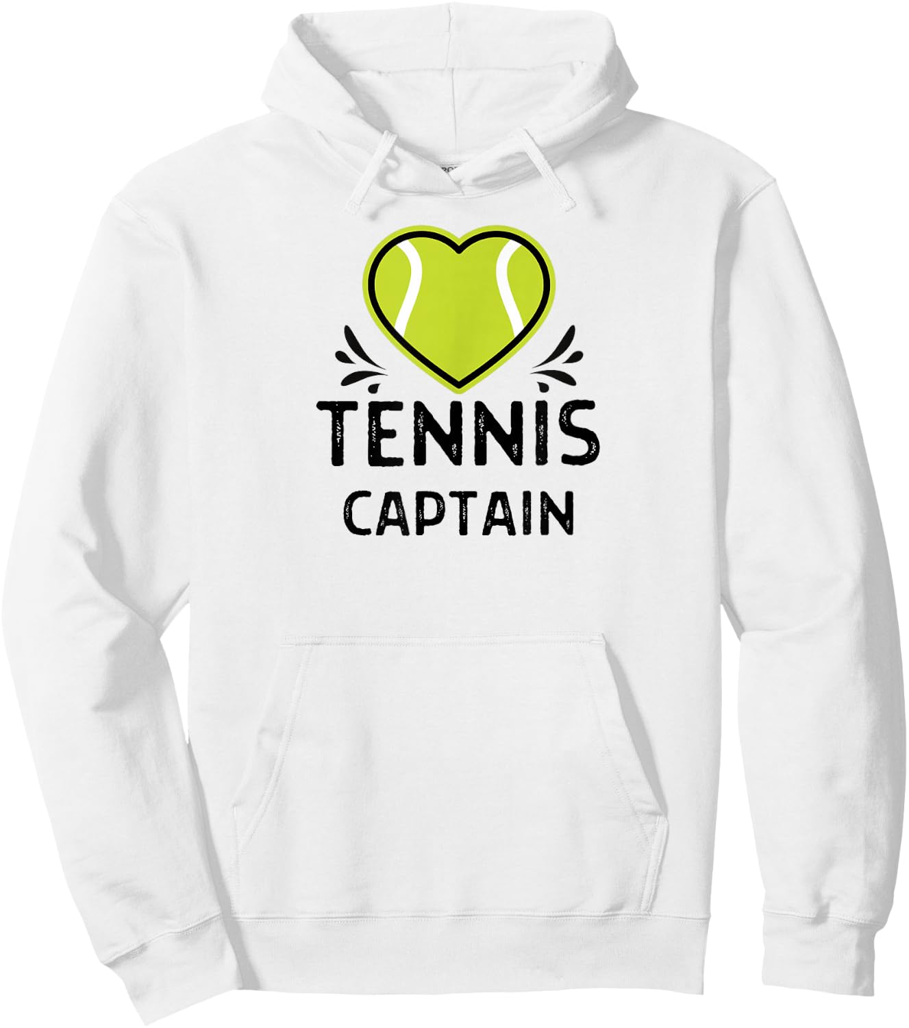Tennis Captain Outfit Women Men Hoodie - Hoodie | White