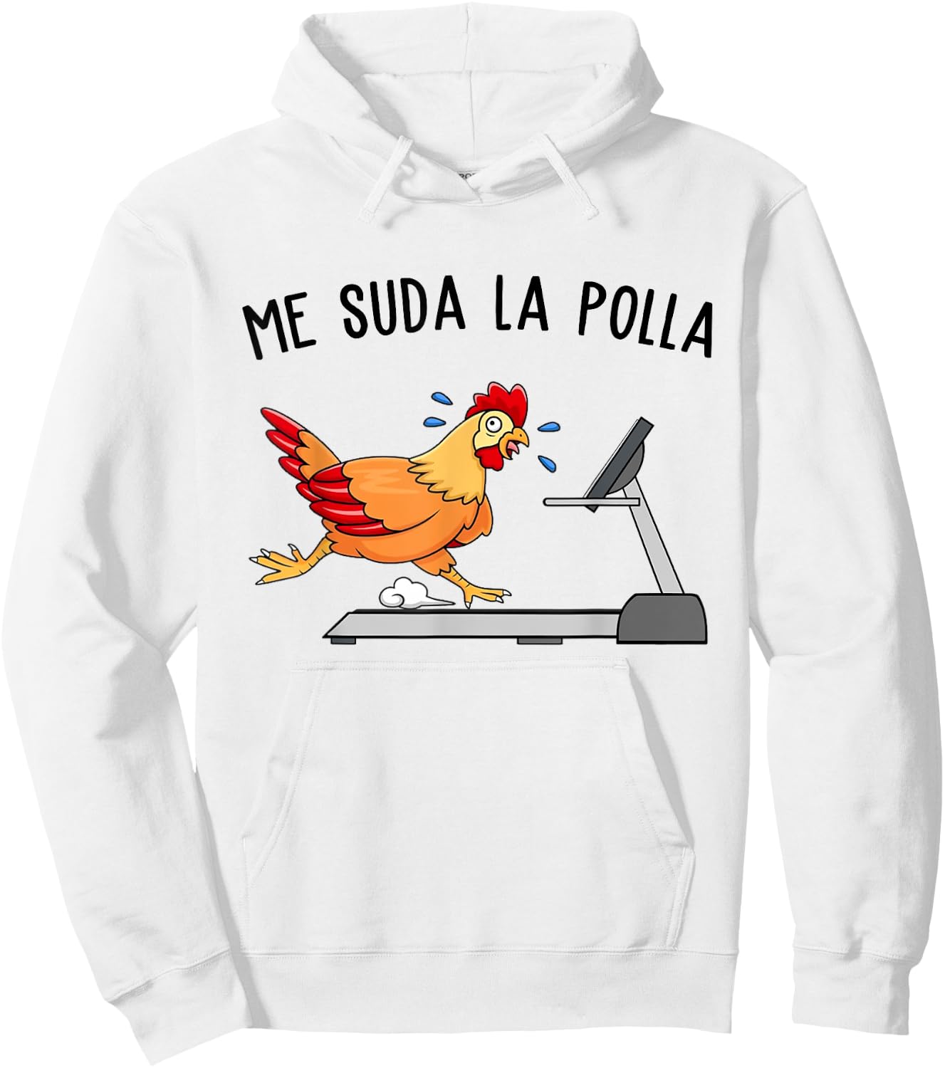Me Sweat Cock Men Funny Chicken Shirt Hoodie - Hoodie | White