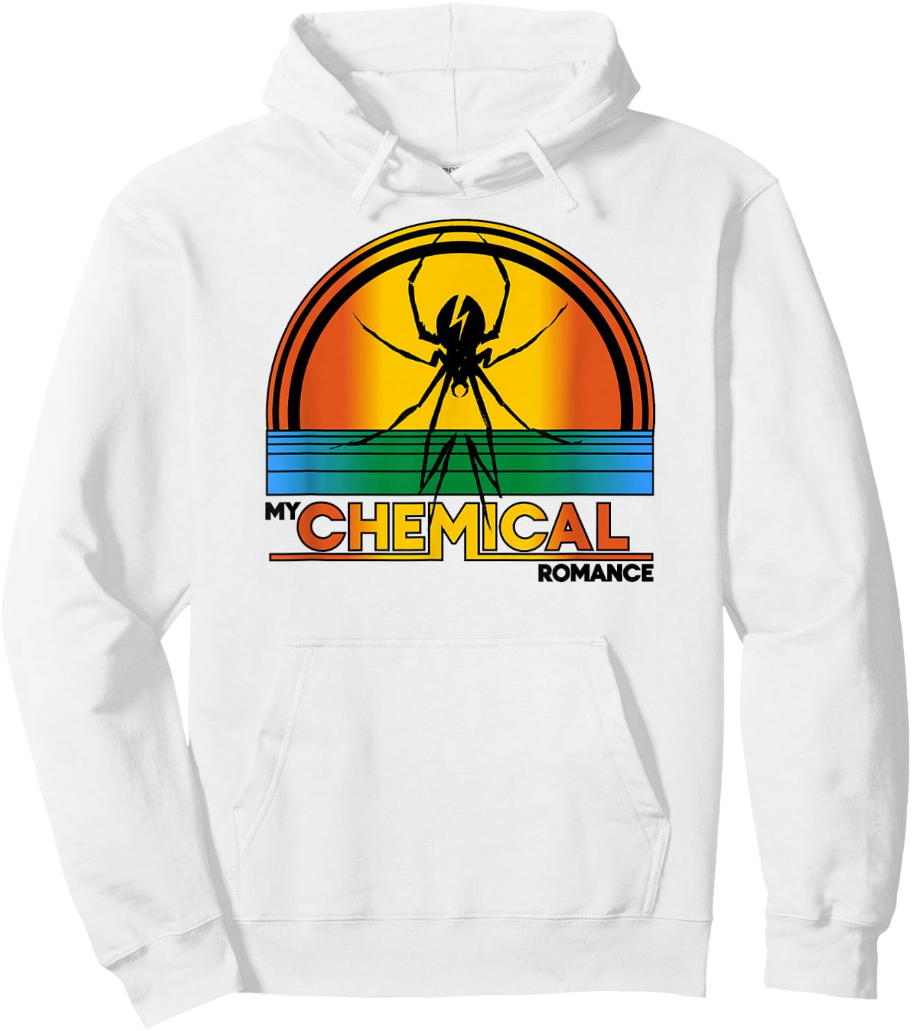 My Chemical Romance Spider Rising Hoodie - Hoodie | White