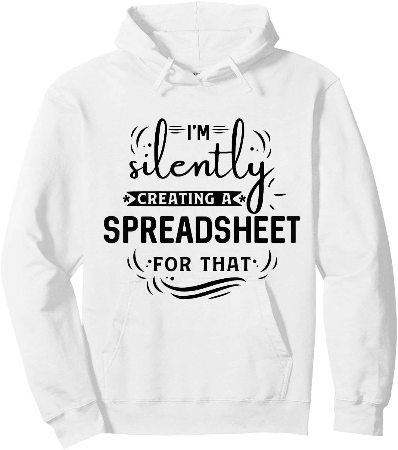 I'm silently creating a spreadsheet for that Hoodie - Hoodie | White