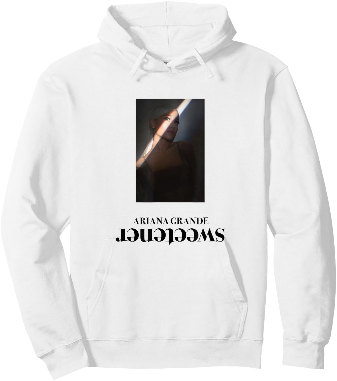 Official Ariana Grande Sweetener Hoodie - Hoodie | White