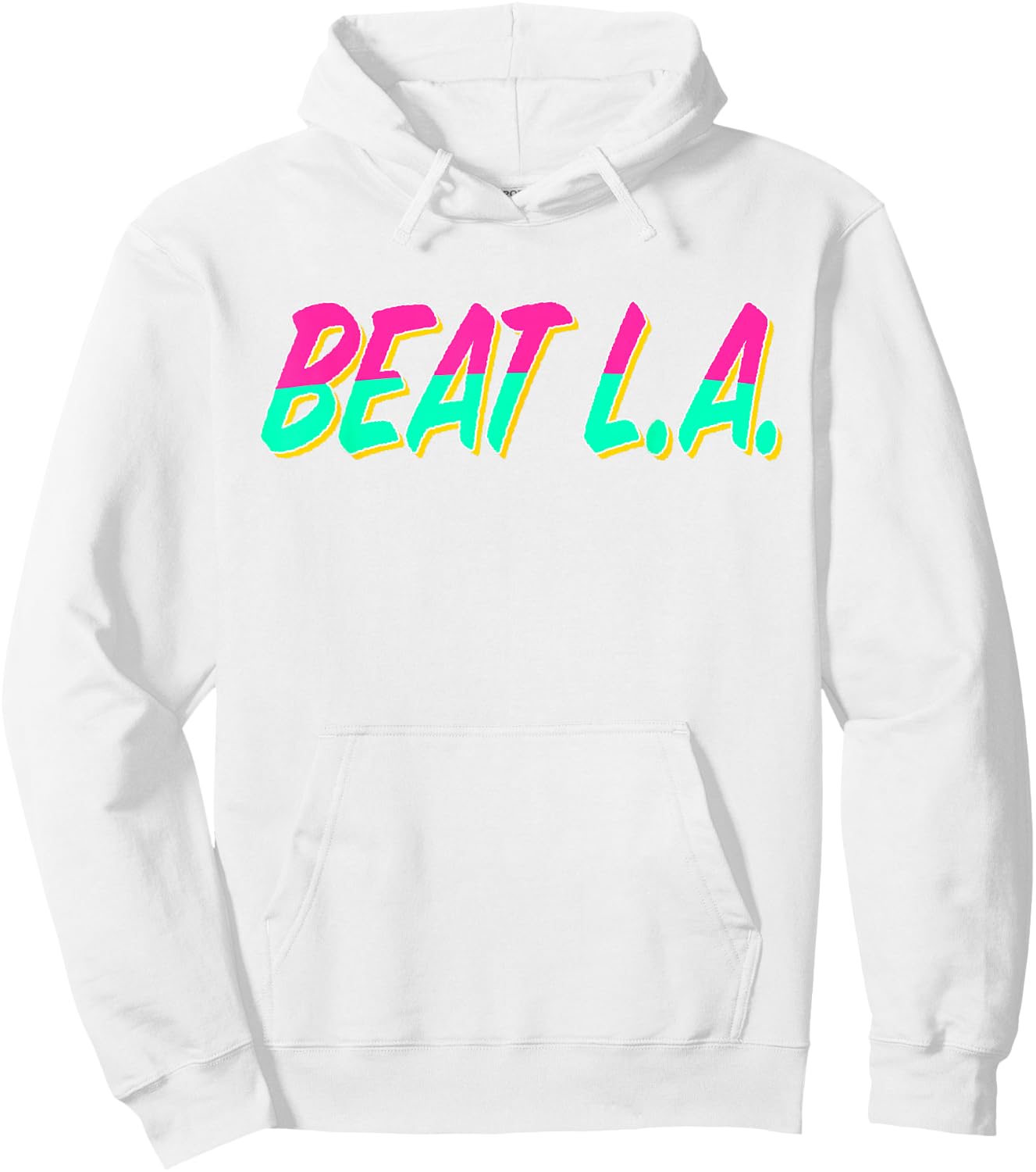 San Diego Beat L.A. - San Diegan Pride Hoodie - Hoodie | White