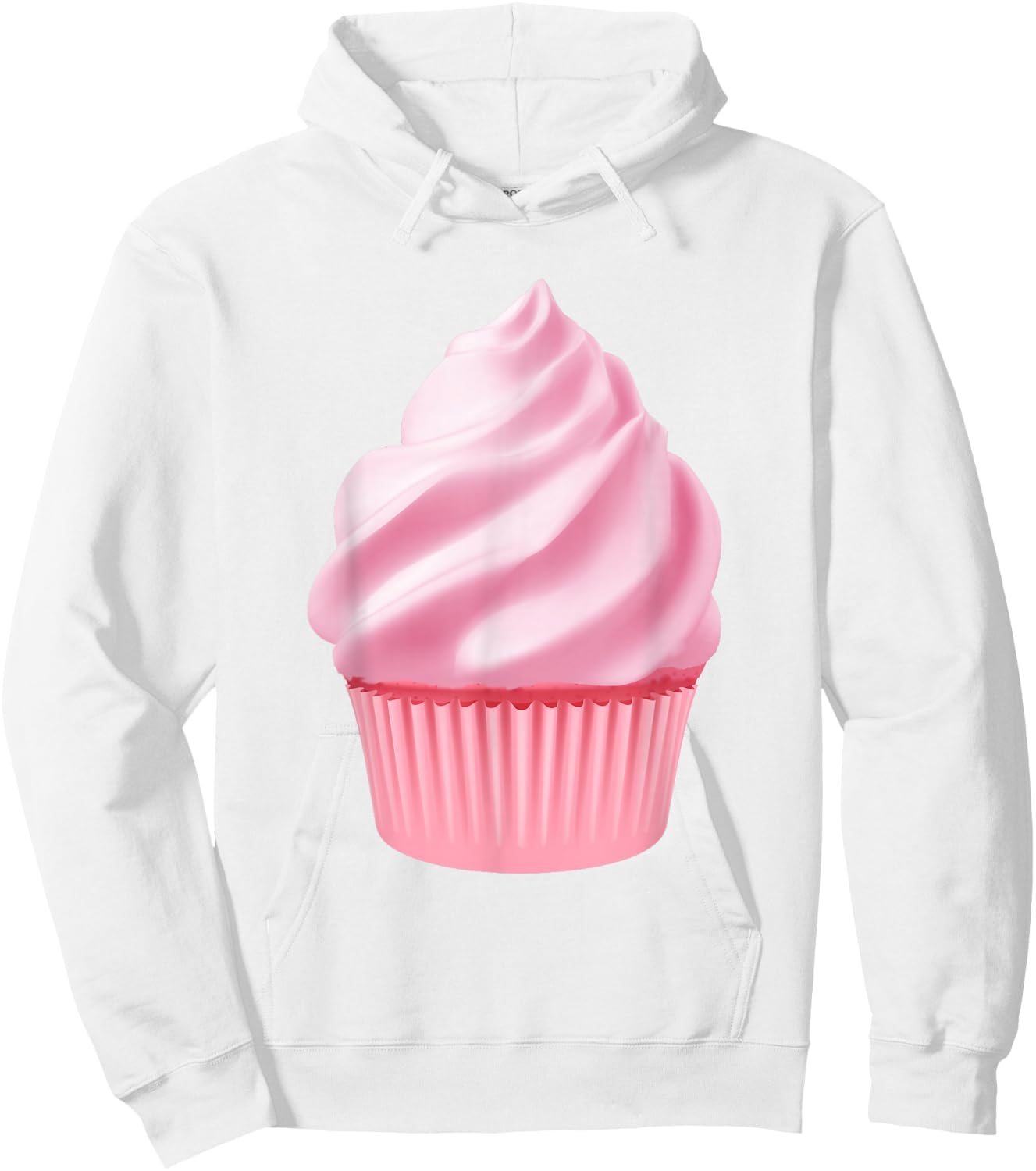 Cupcake Love Design Hoodie - Hoodie | White