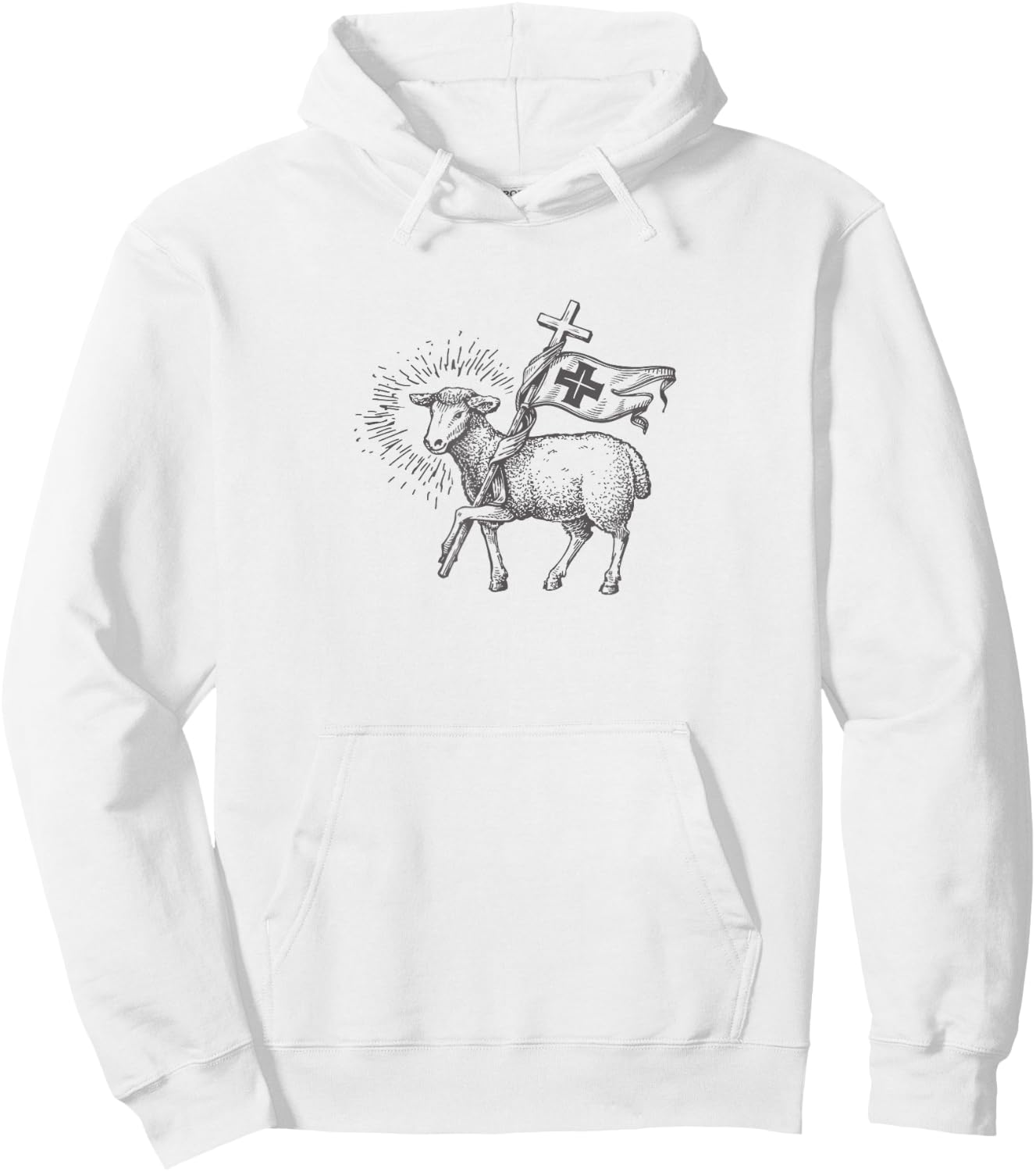 Agnus Dei Hoodie - Hoodie | White