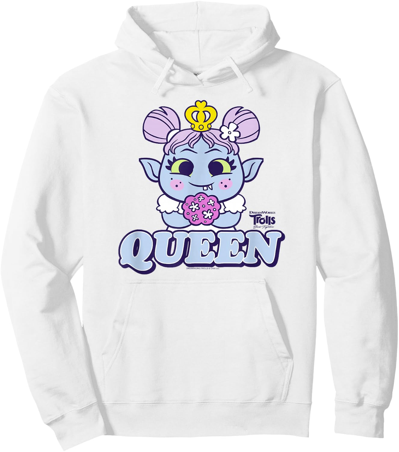 DreamWorks Trolls Band Together Queen Bridget Hoodie - Hoodie | White