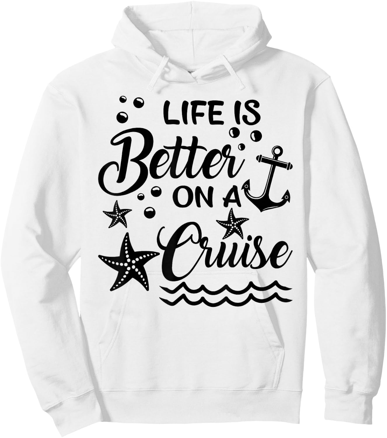 Life Is Better On A Cruise Cruising Lover Cruiser Hoodie - Hoodie | White