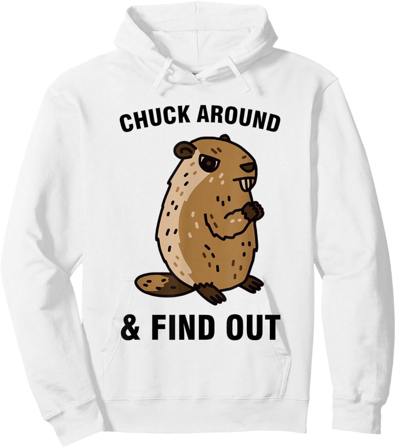 Chuck around and find out Hoodie - Hoodie | White
