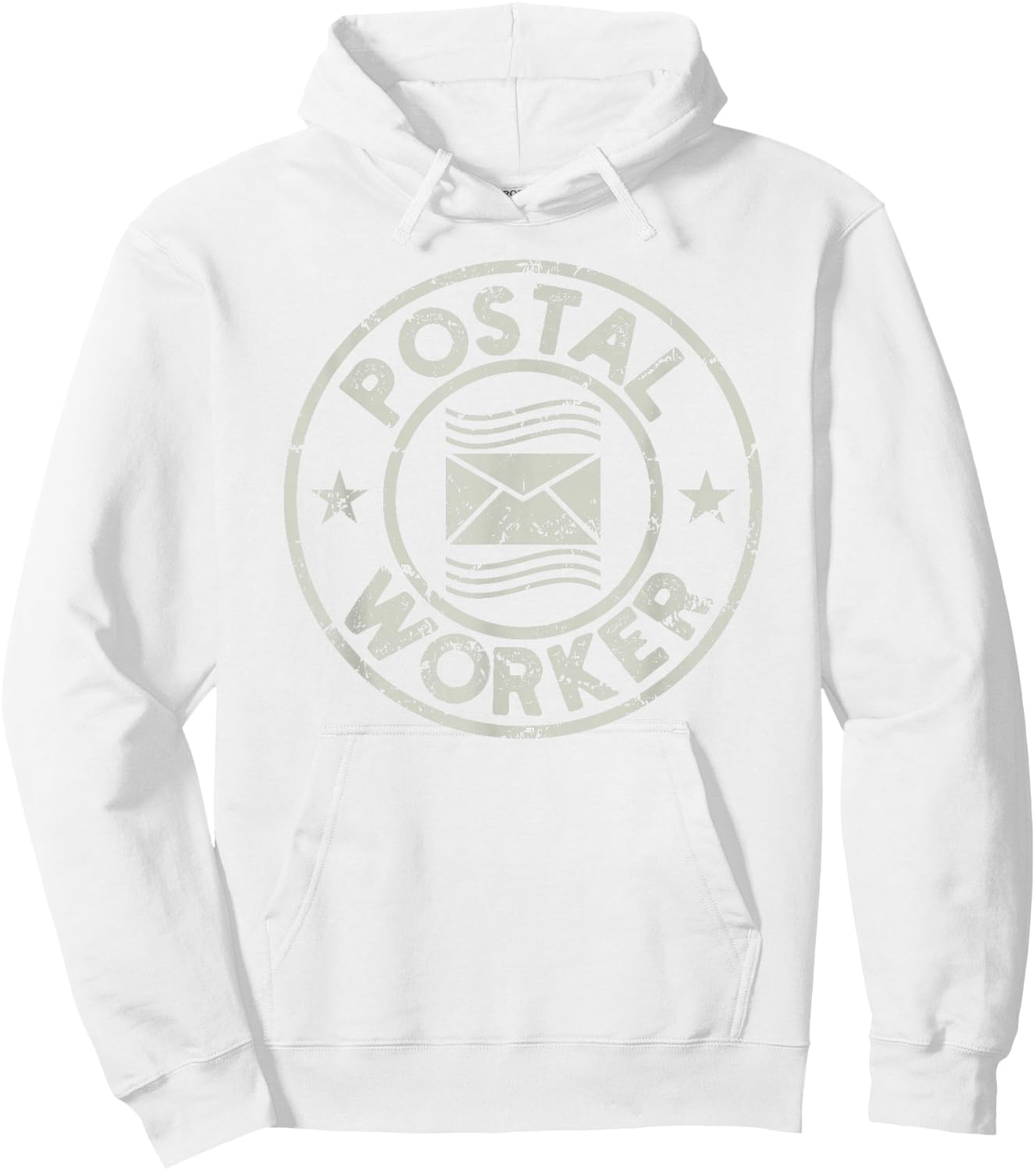 Postal Worker Delivery Service Post Office Hoodie - Hoodie | White
