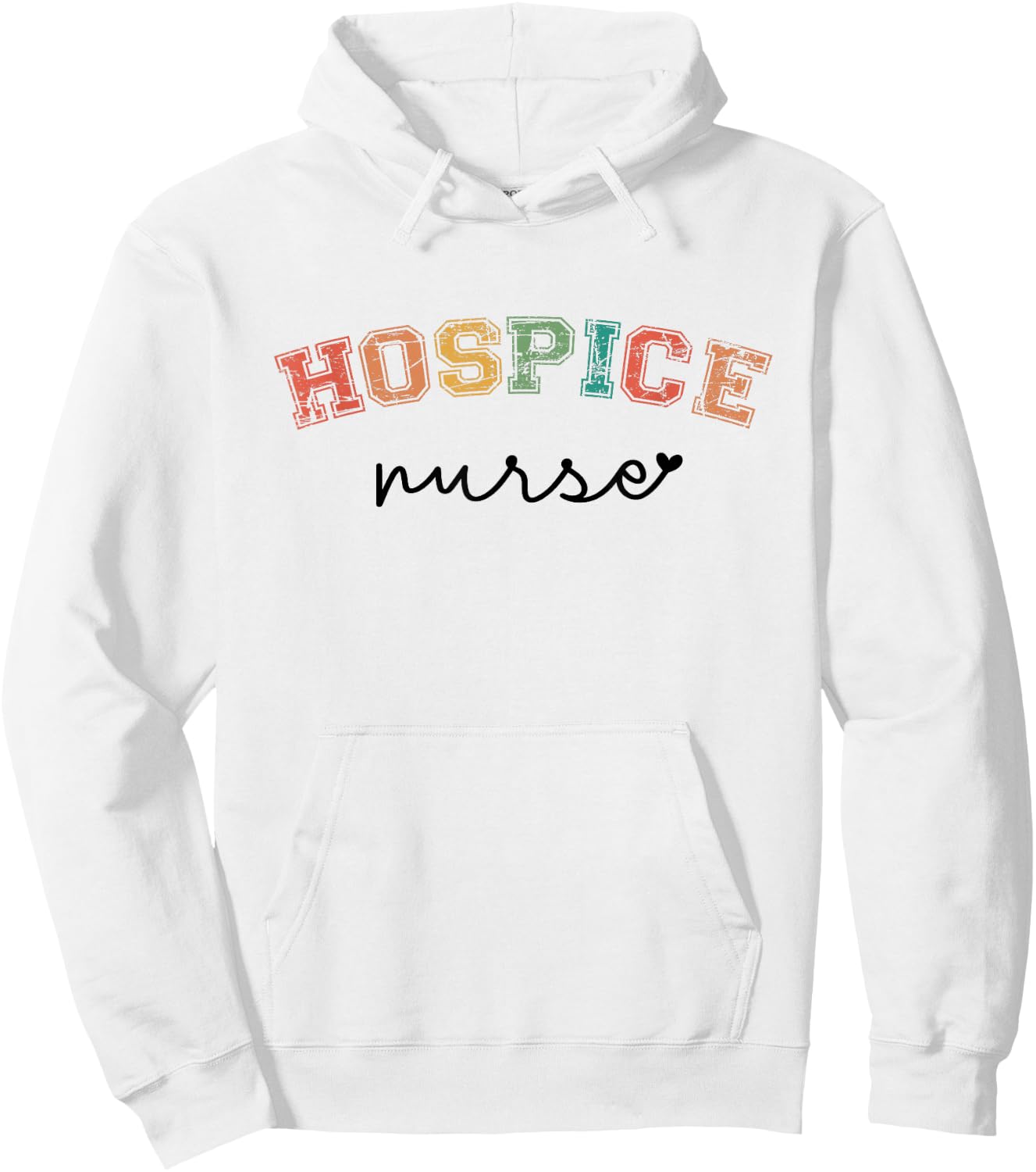Hospice Nurse Appreciation Hospice Nursing School Graduation Hoodie - Hoodie | White