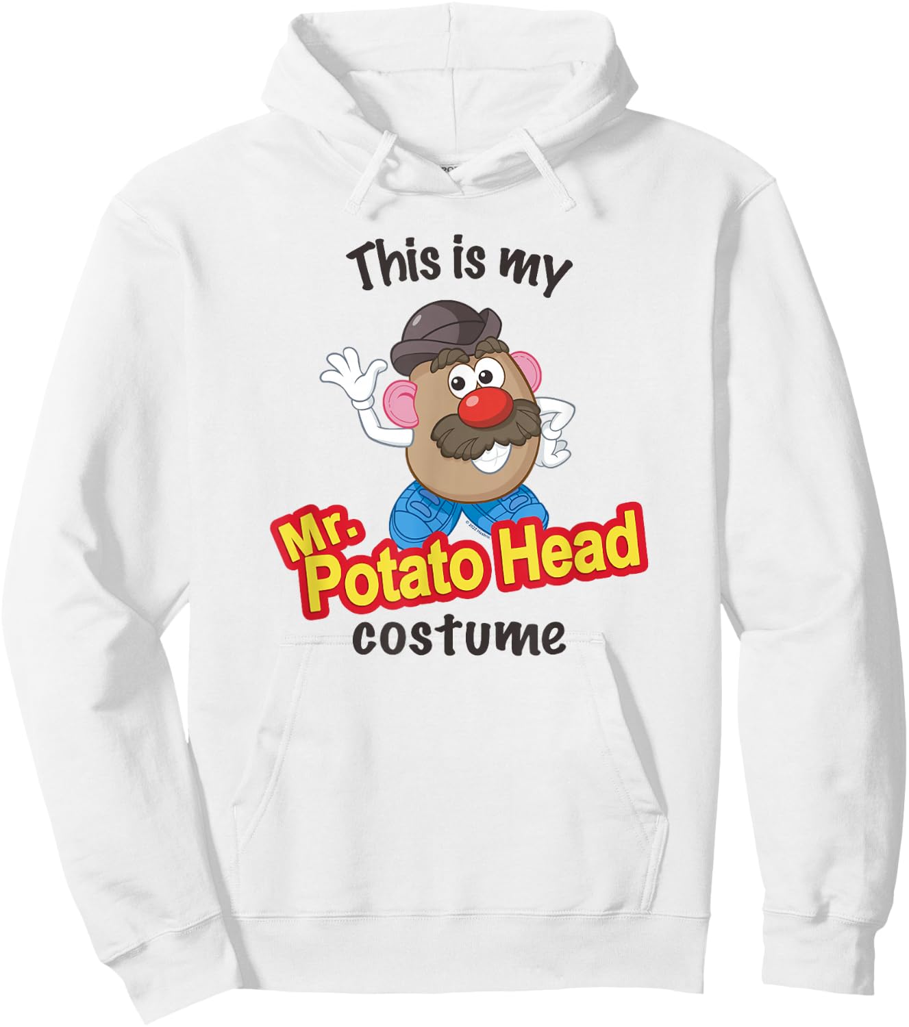 Mr. Potato Head Halloween This Is My Mr. Potato Head Costume Hoodie - Hoodie | White