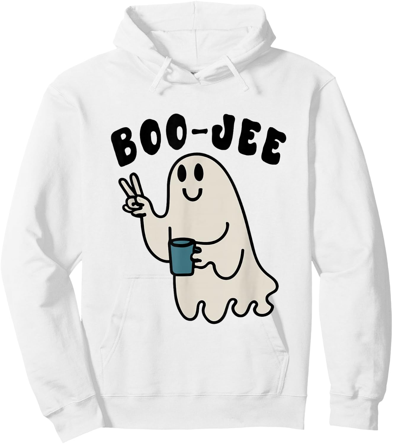 Boo Jee - Boo Ghost Hoodie - Hoodie | White