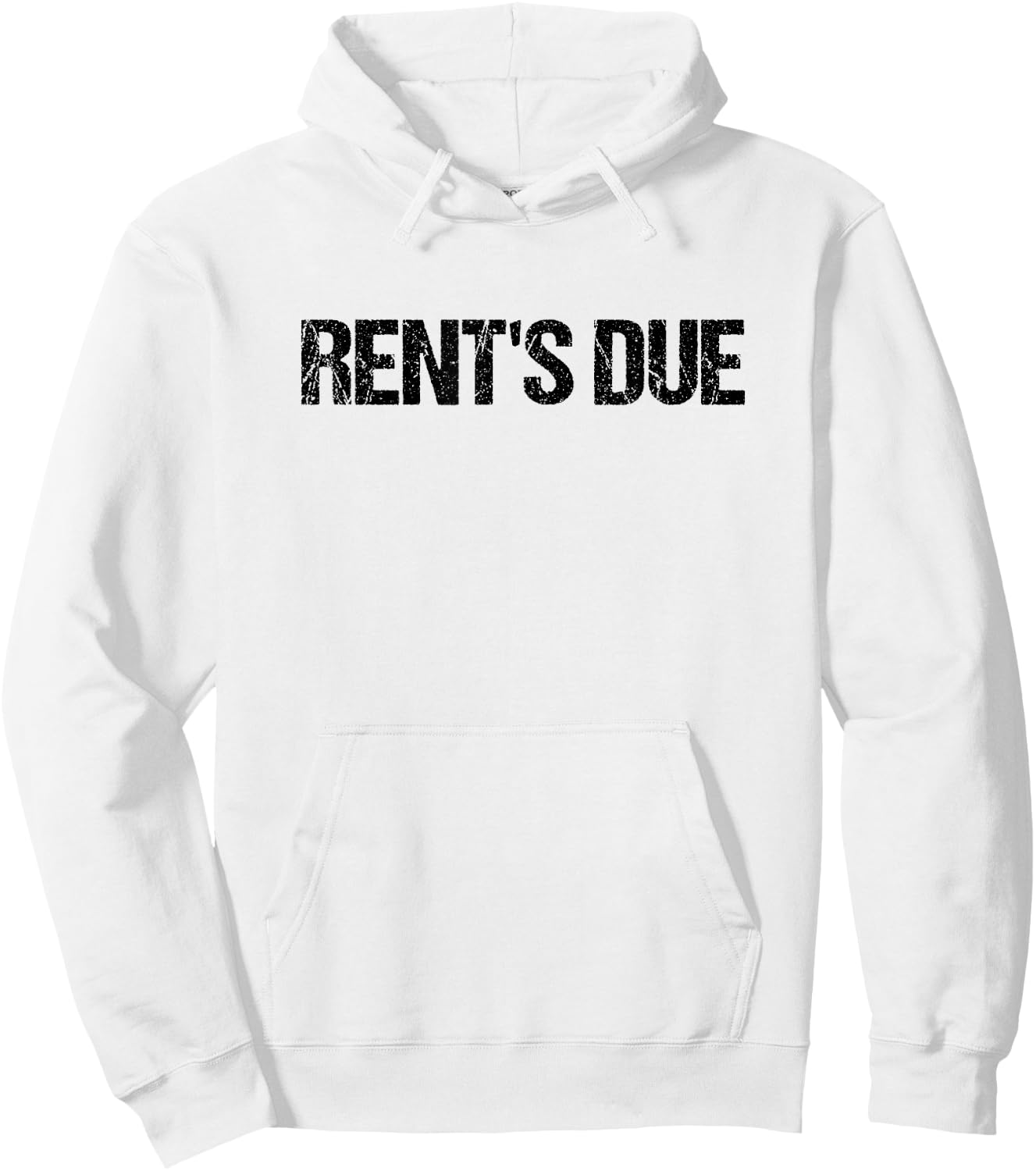 Rent Due Roommate Hoodie - Hoodie | White