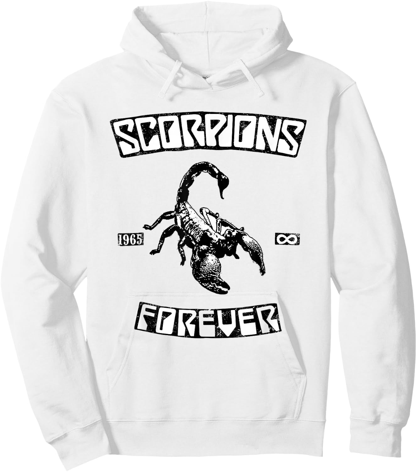 Official Scorpions Forever Since 1965 Hoodie - Hoodie | White