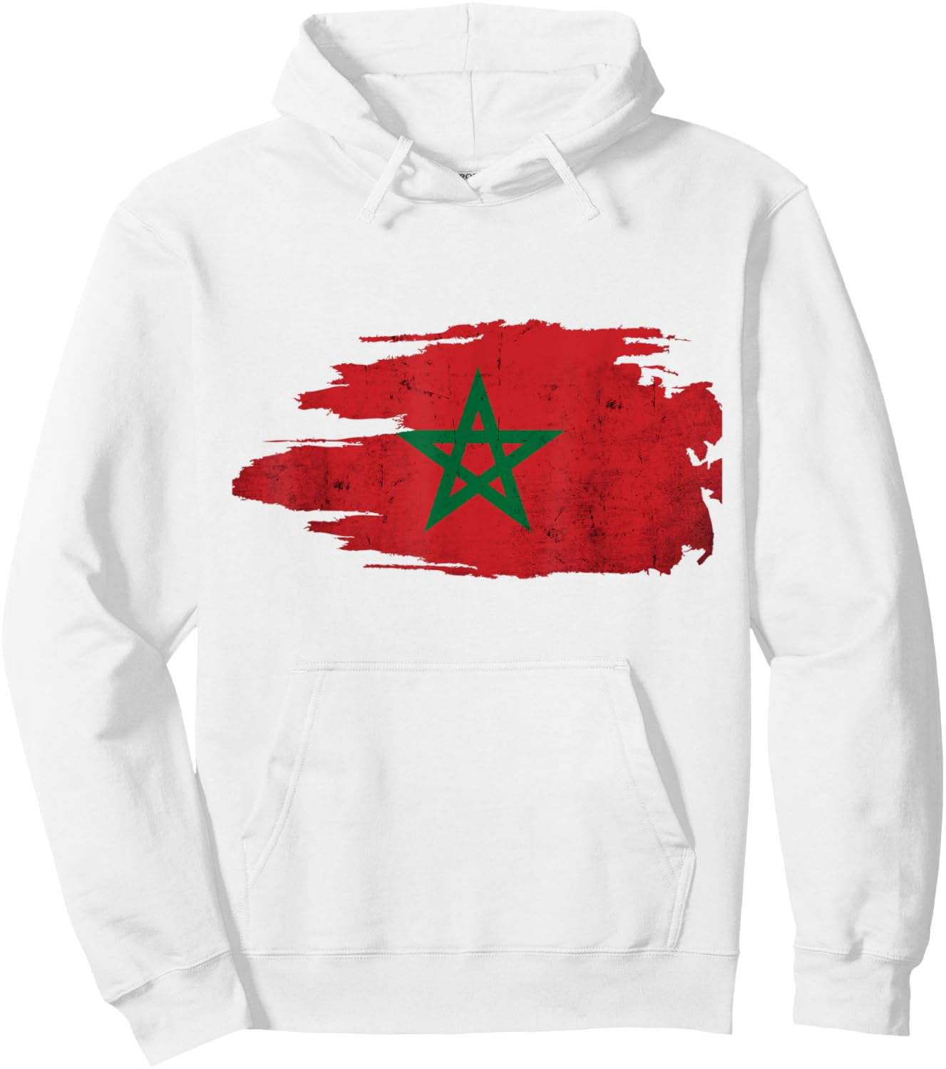Morocco Moroccan Flag Soccer Football Lover Hoodie - Hoodie | White