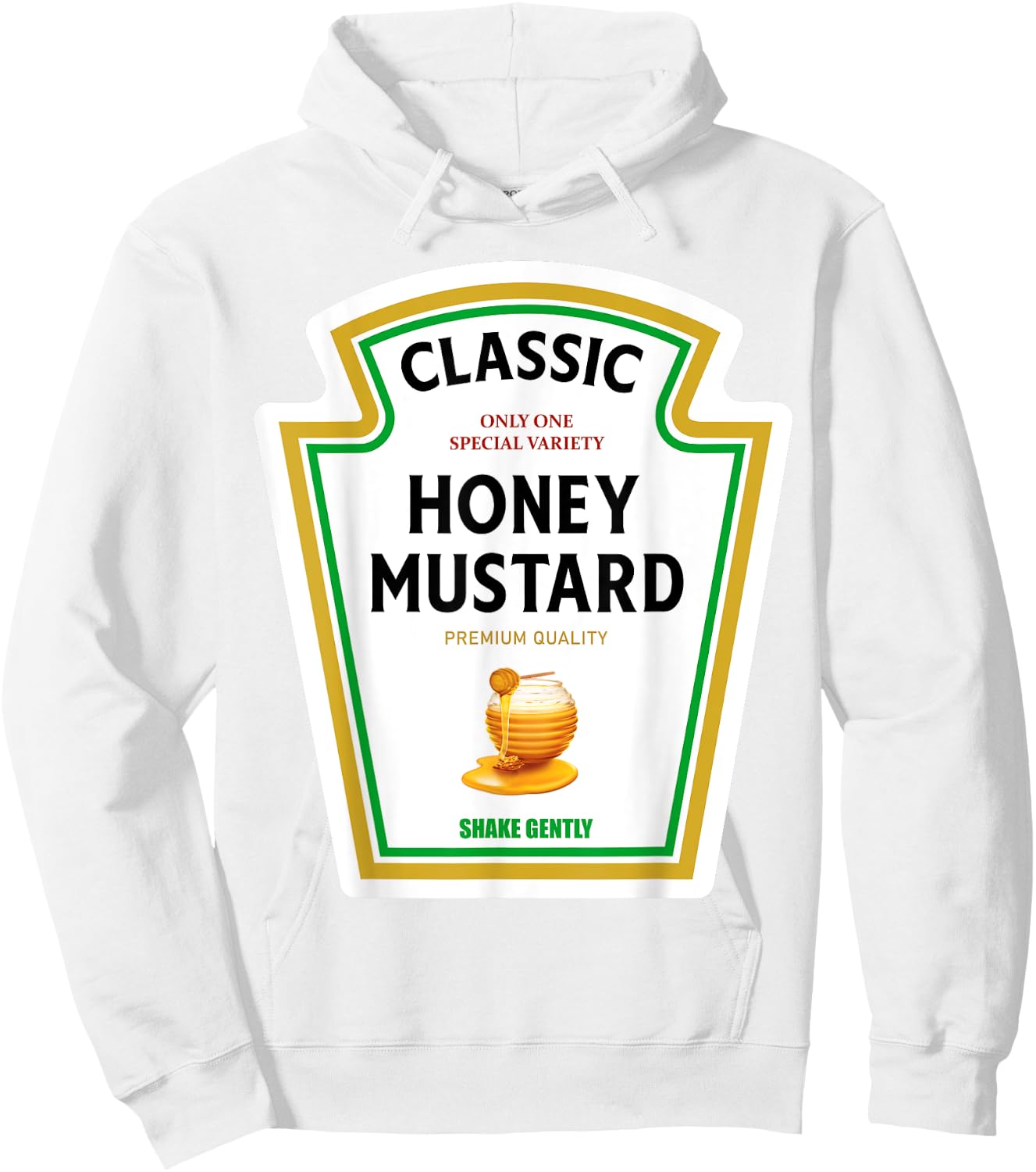 Honey Mustard Halloween 2024 Costume Family Matching Ketchup Hoodie - Hoodie | White