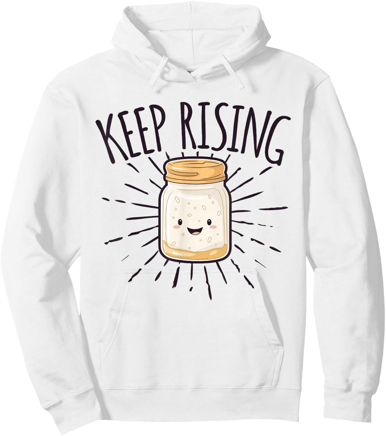 Sourdough Starter Sourdough Bread Baker Hoodie - Hoodie | White