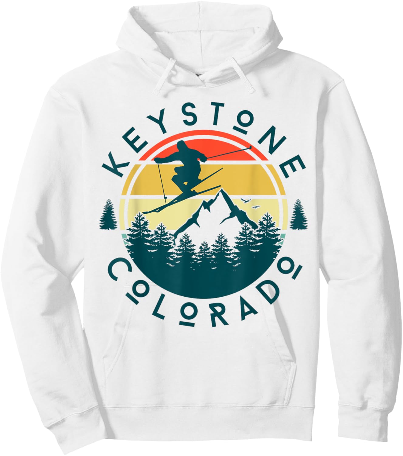 Keystone Colorado Hoodie - Hoodie | White