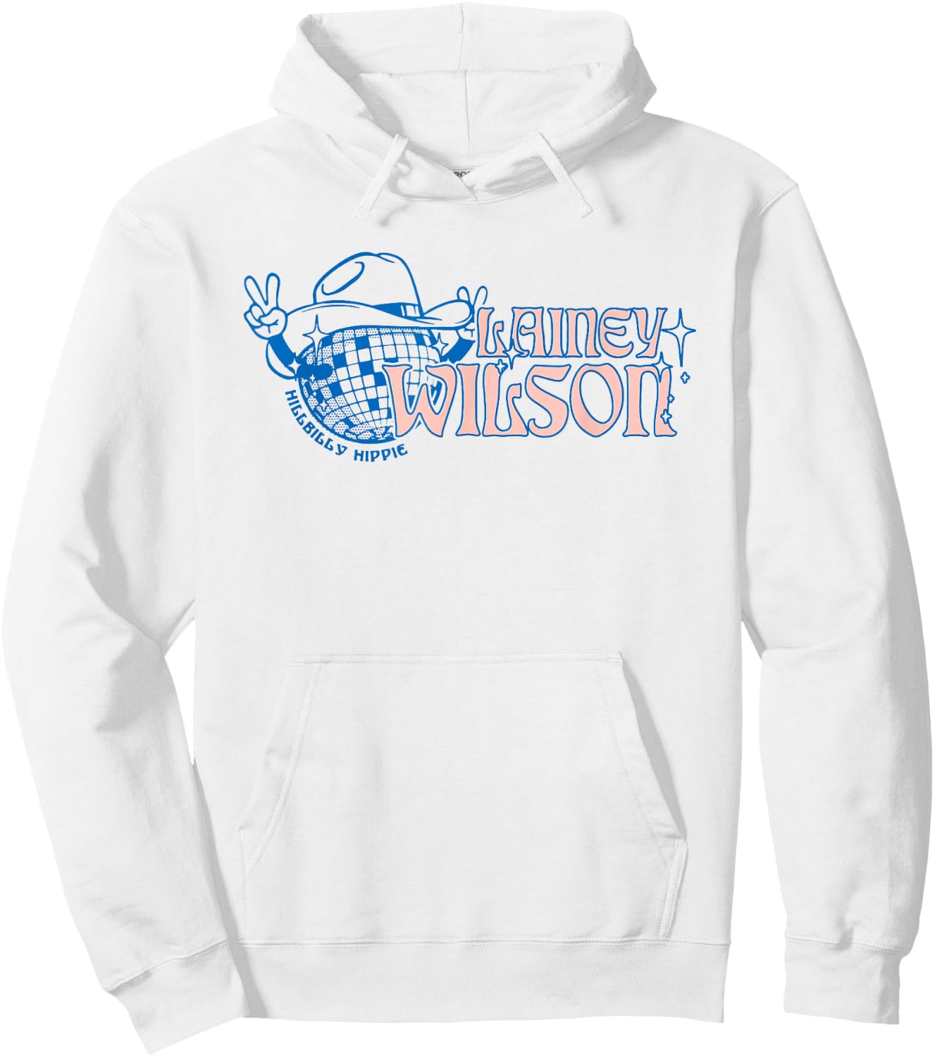 Lainey Wilson - Hillbilly Hippie Hoodie - Hoodie | White