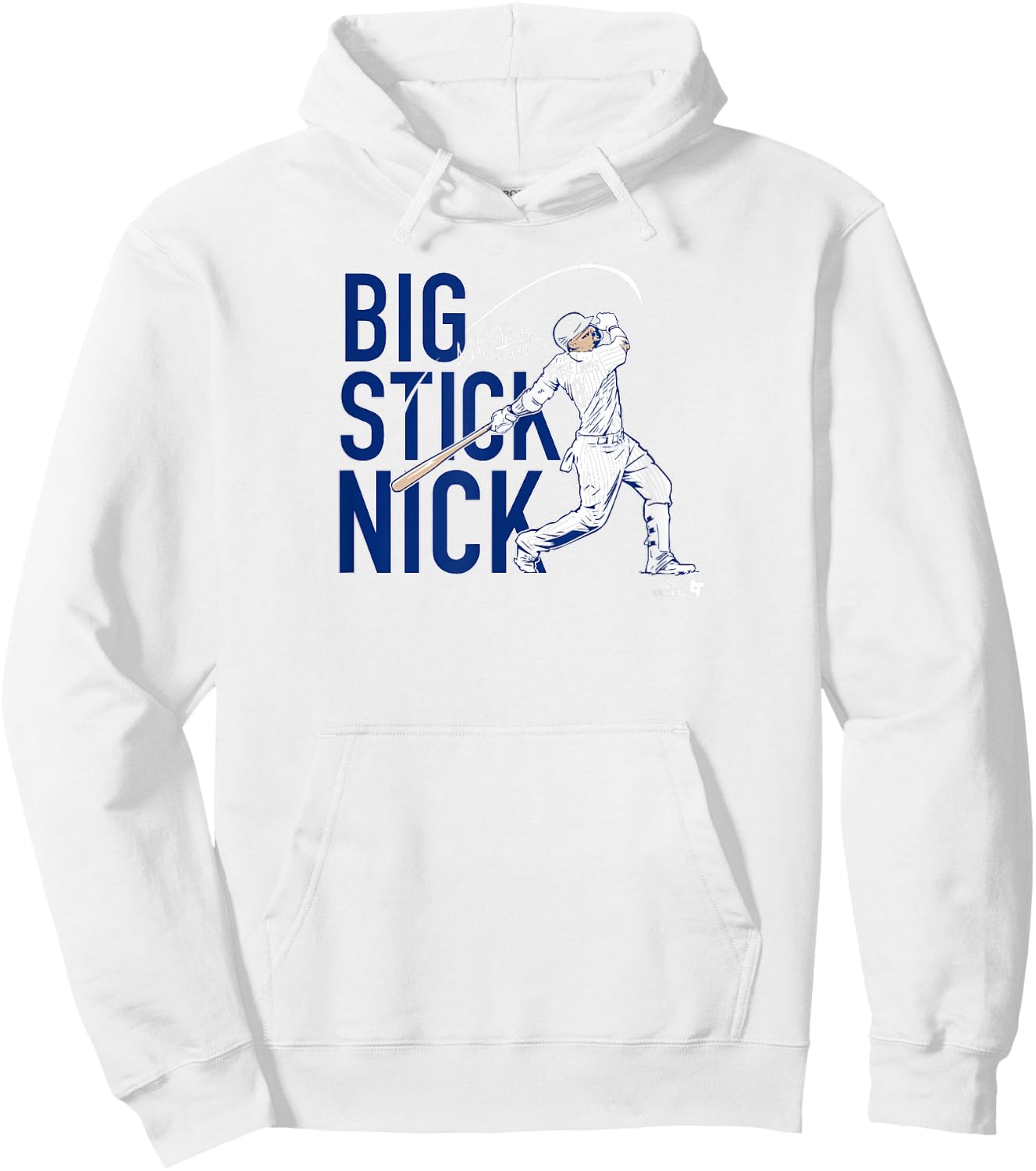 Nick Castellanos - Big Stick Nick - Philadelphia Baseball Hoodie - Hoodie | White