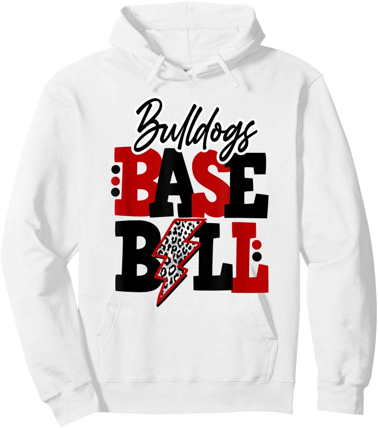 Bulldogs Baseball Bulldog Bulldogs Bull dogs Bulldod Men Women Kids Hoodie - Hoodie | White