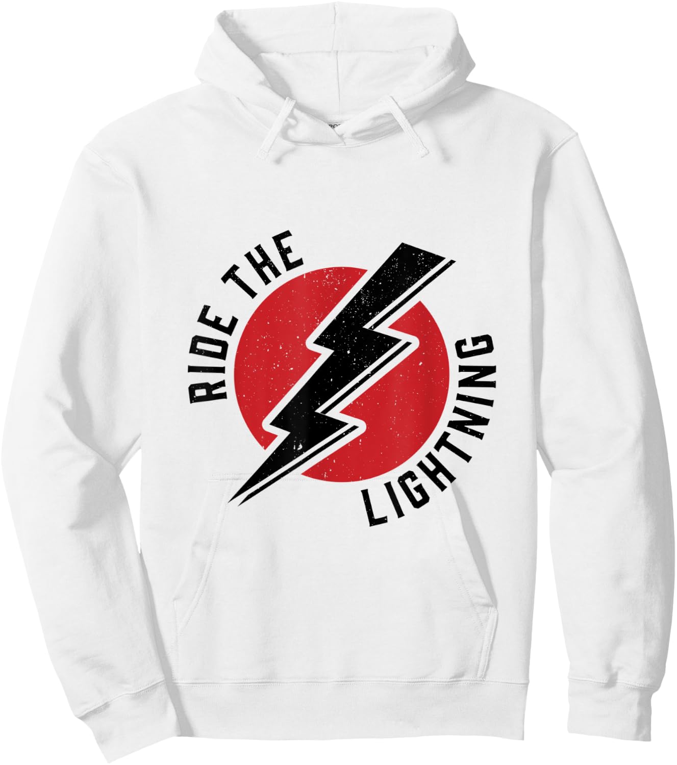 Electric Vehicle Electric Car Ride The Lightning Hoodie - Hoodie | White