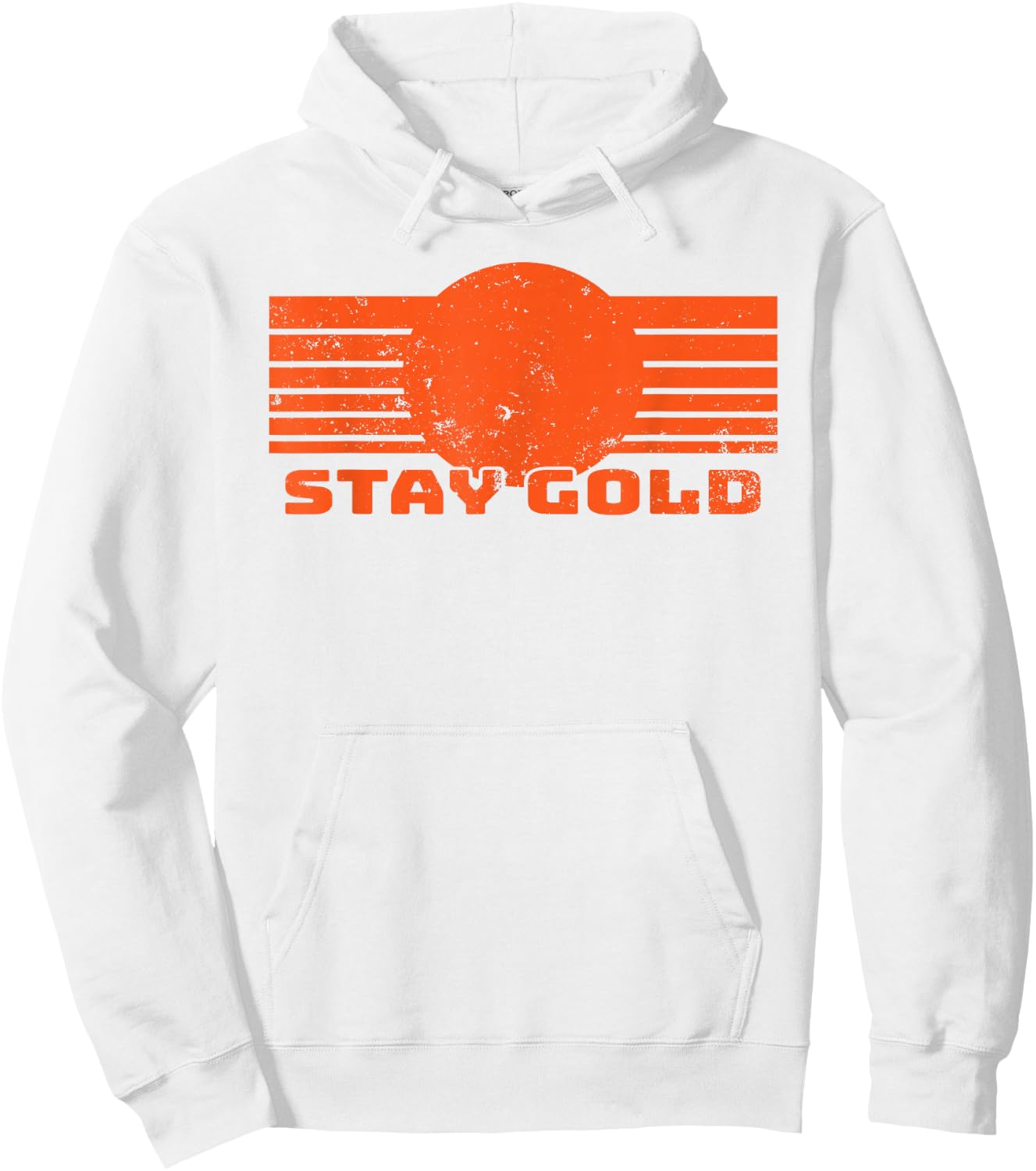 Stay Gold 1980s Outsiders & Hoodie - Hoodie | White