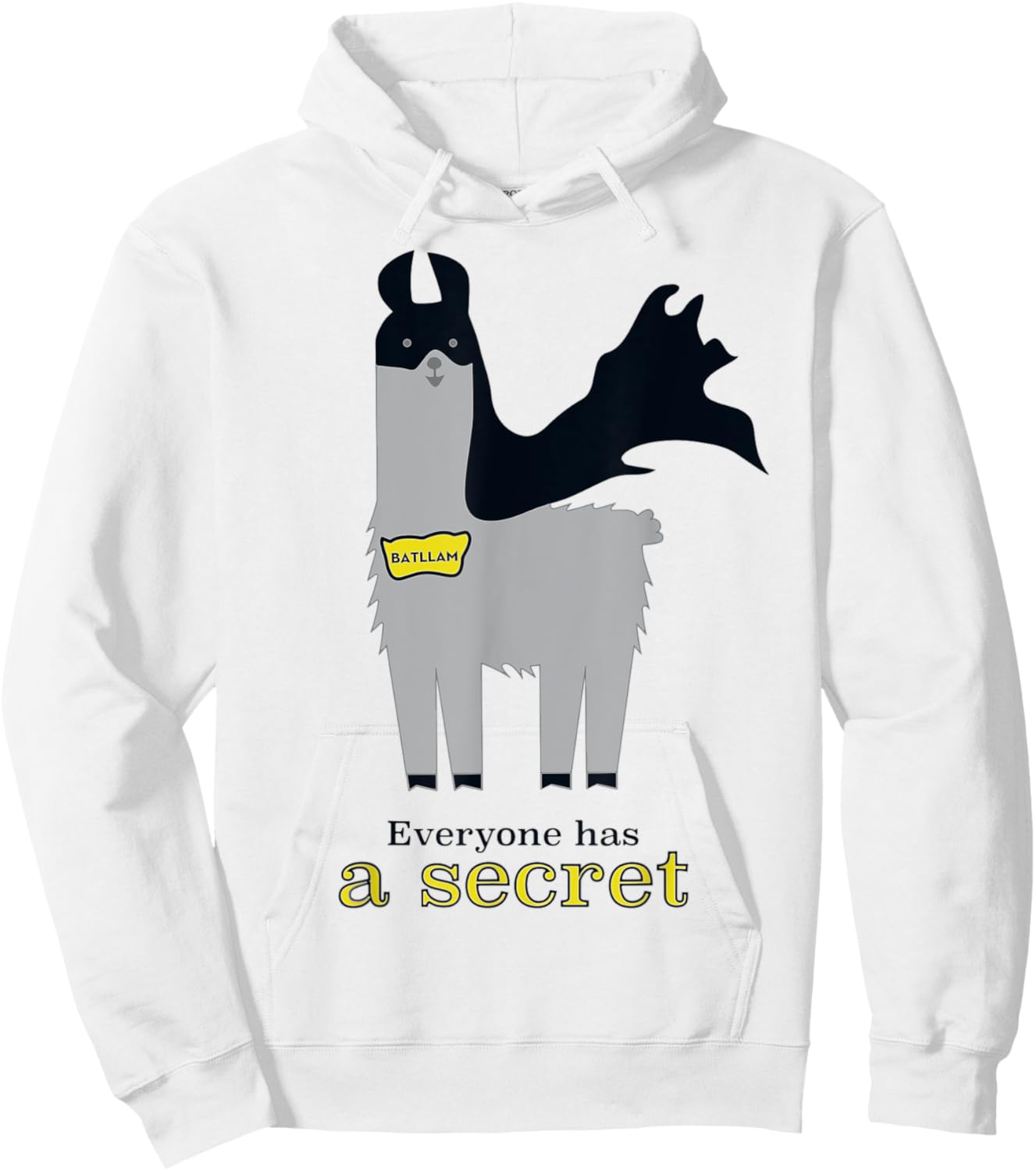Llama Llama Birthday No Prob Drama Hoodie - Hoodie | White