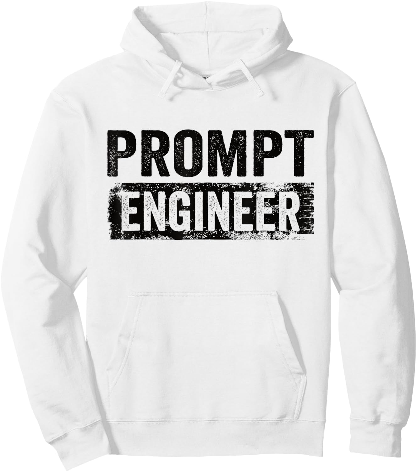 Prompt Engineer Artificial Intelligence AI Developer Hoodie - Hoodie | White