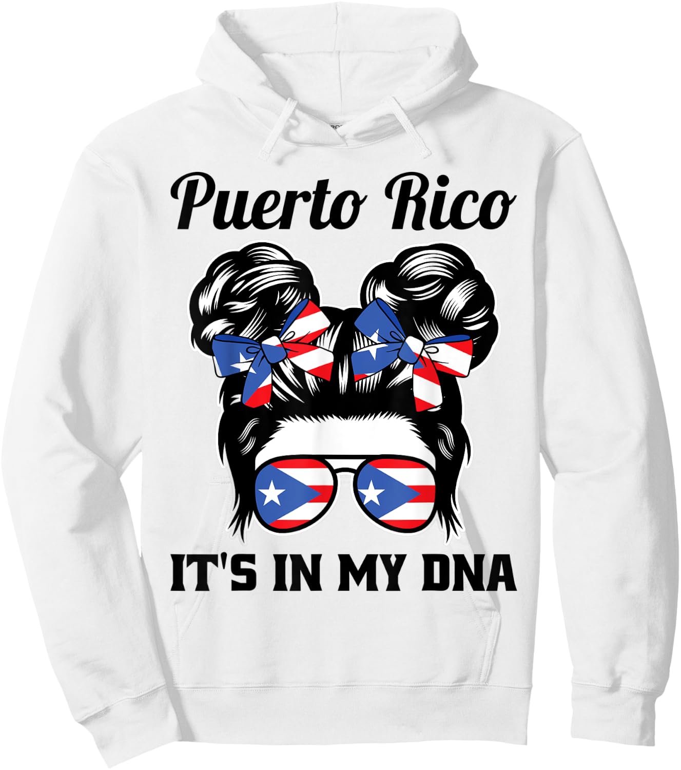 Puerto rico it's in my DNA Puerto rican roots Hoodie - Hoodie | White
