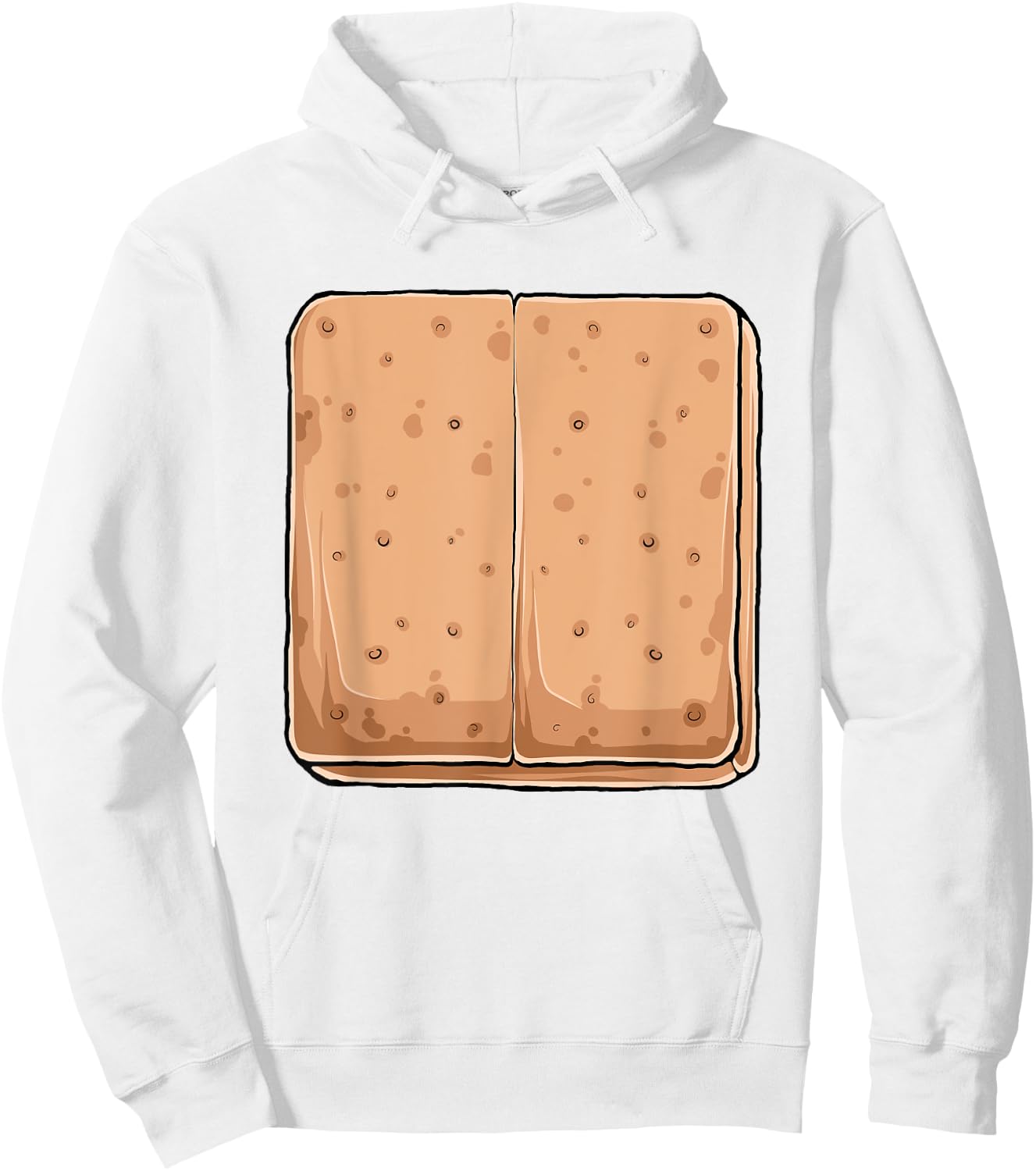Graham Cracker S'Mores Costume Group Camping Men Women Kids Hoodie - Hoodie | White