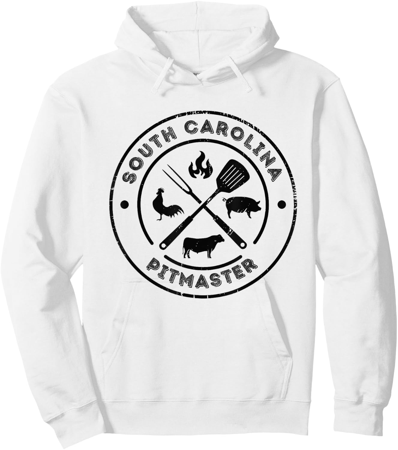 SOUTH CAROLINA Pitmaster BBQ Smoker Grilling Barbeque Master Hoodie - Hoodie | White