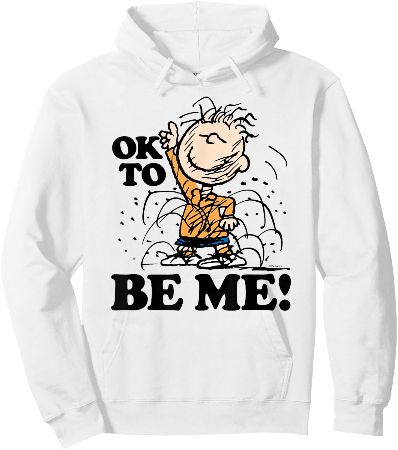Peanuts - Pigpen Ok to Be Me Hoodie - Hoodie | White