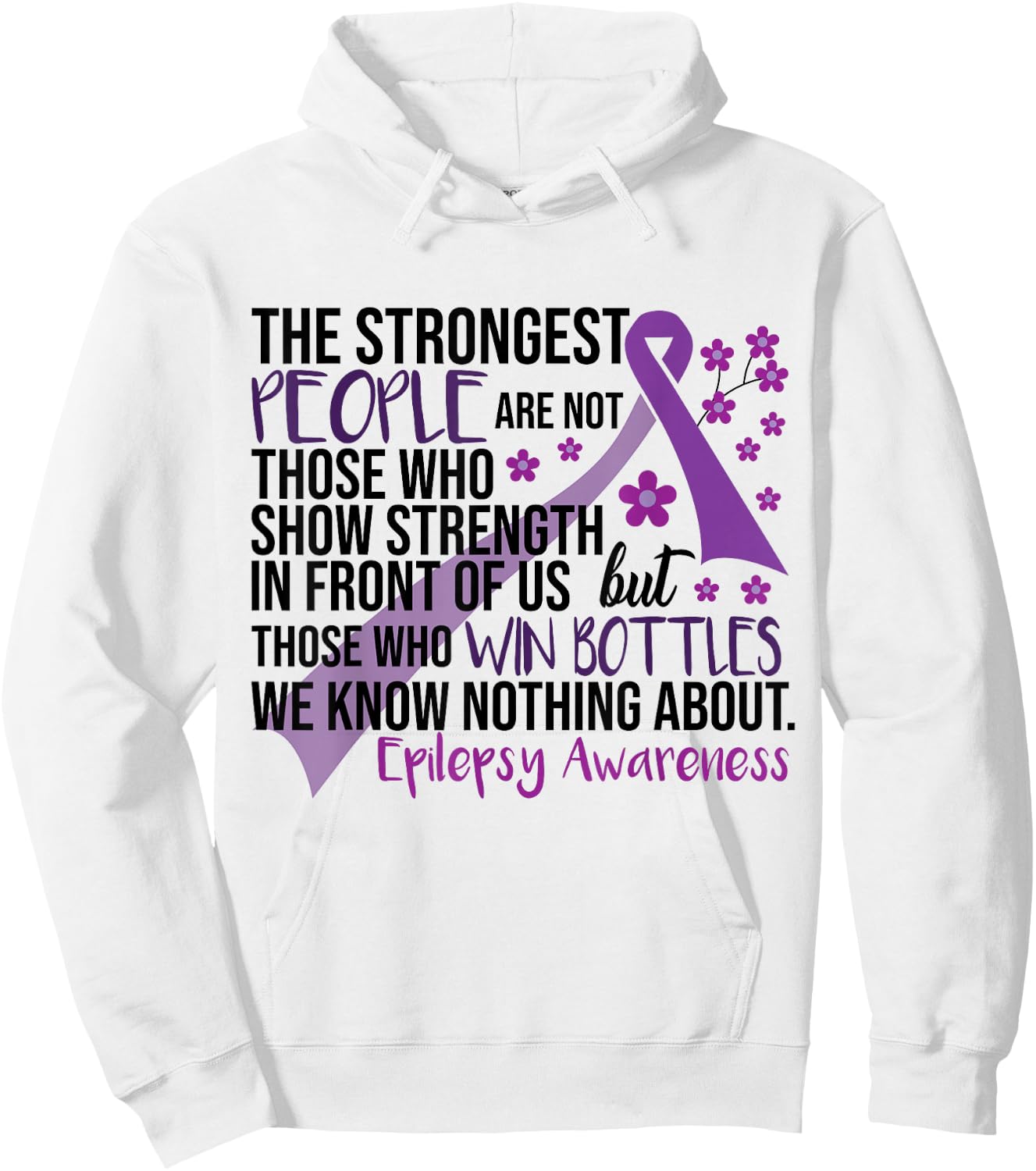 Epilepsy Hoodie - Hoodie | White