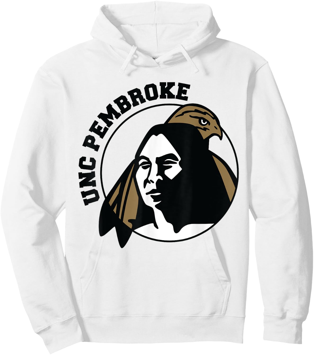 License Champs University of North Carolina at Pembroke | NCAA | NCAFUNCP04 , Small, White Hoodie - Hoodie | White