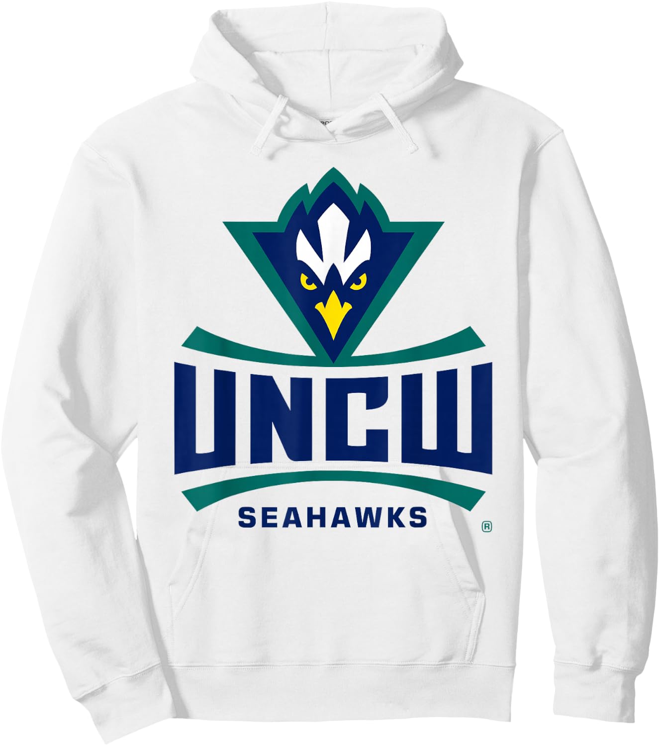 North Carolina Wilmington Seahawks | NCAA UNC | PPNCW010 Hoodie - Hoodie | White