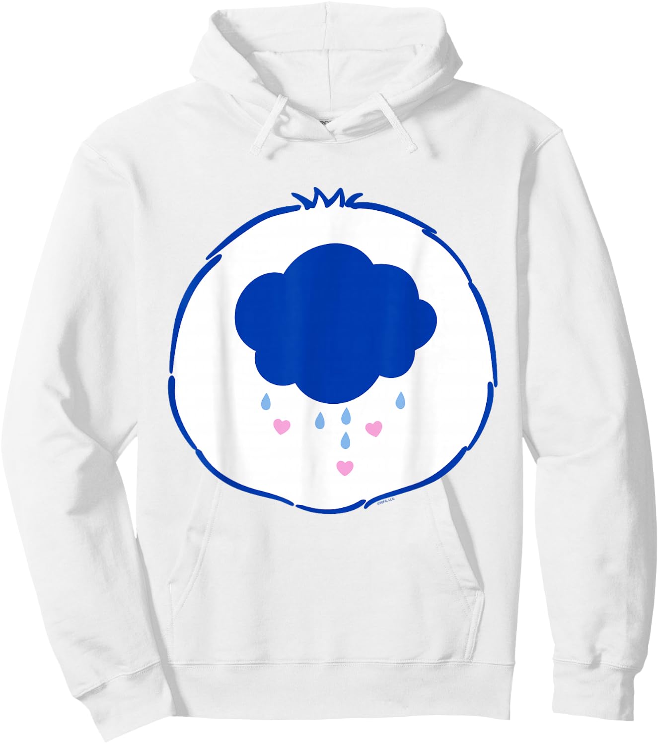 Care Bears Grumpy Belly Halloween Costume Hoodie - Hoodie | White