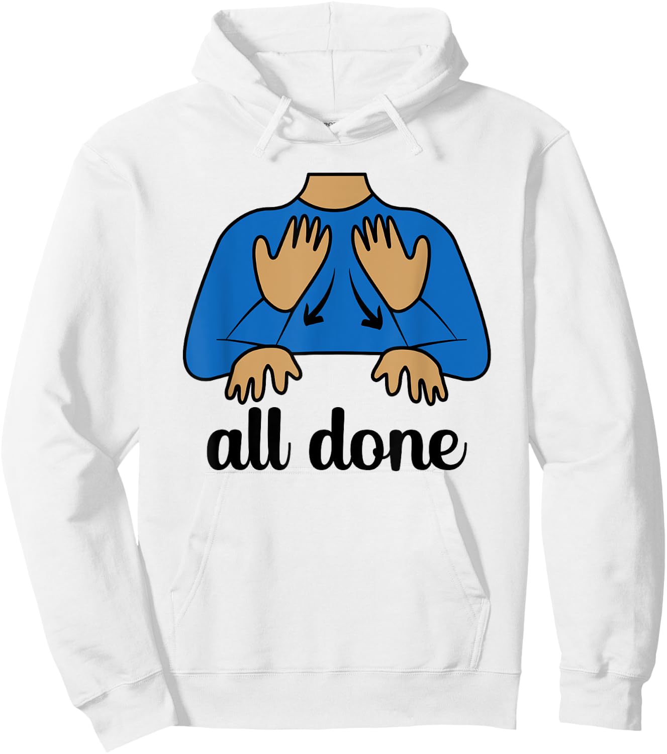 All done Summer vacation special education SPED SLP teacher Hoodie - Hoodie | White