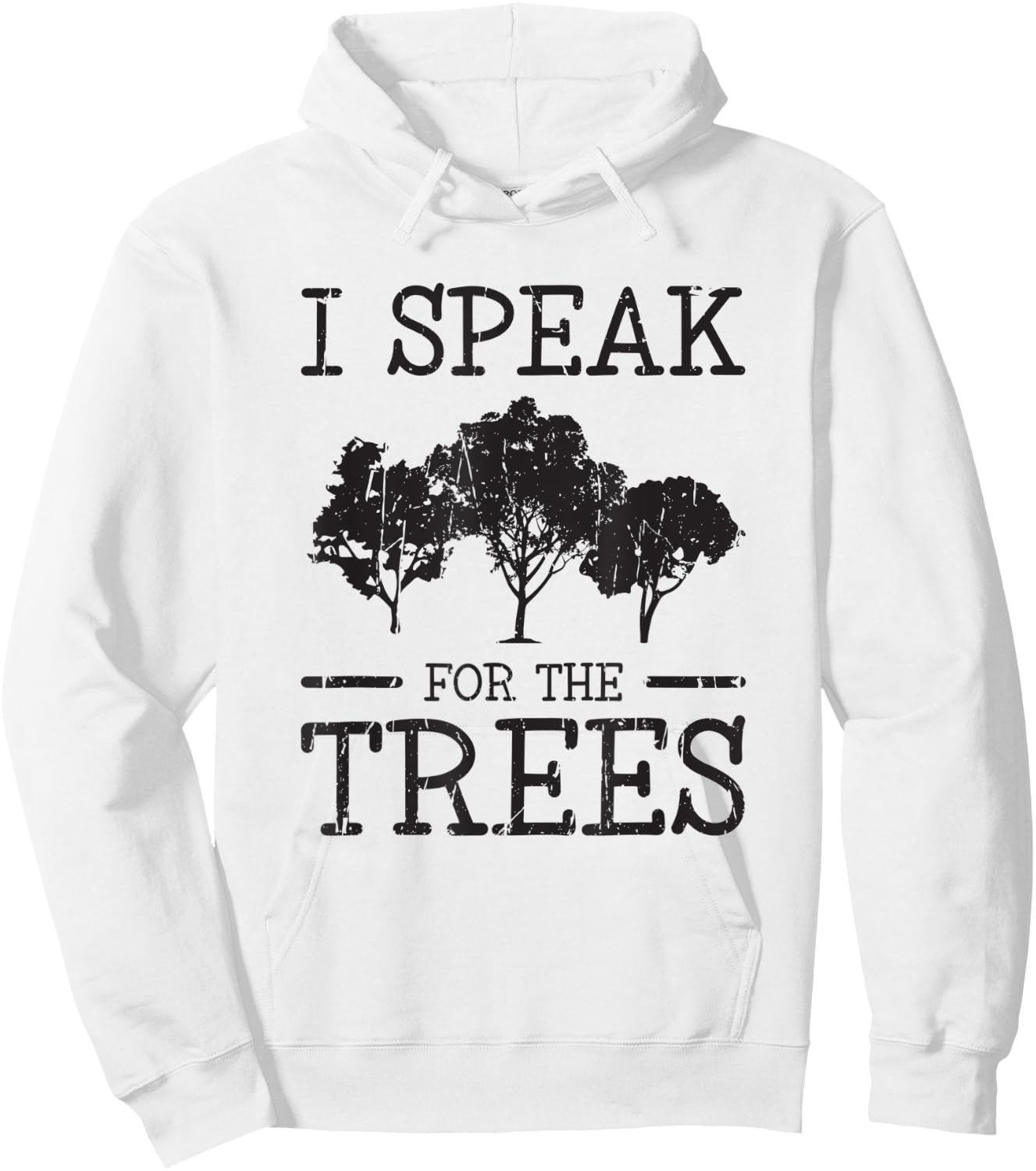 I speak for the trees - ecology Hoodie - Hoodie | White